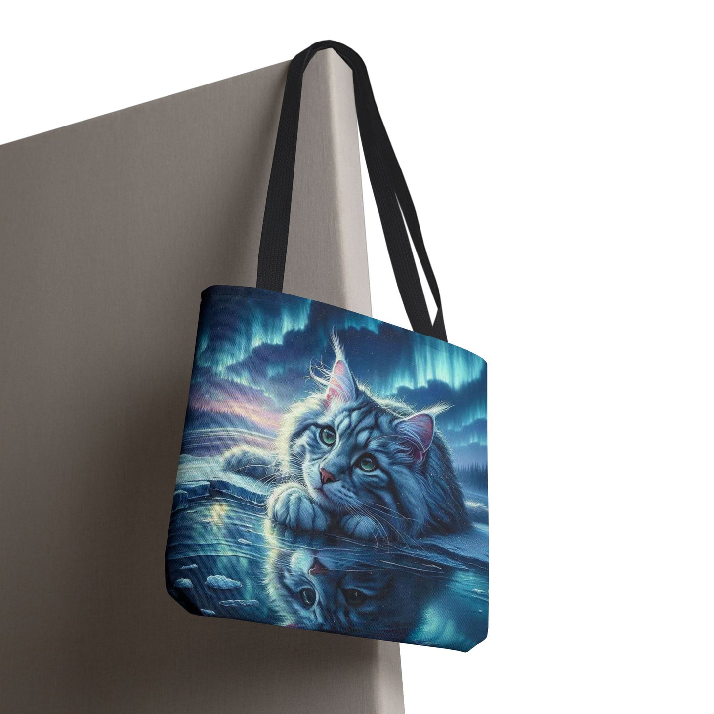 Bolso de mano Majestic Maine Coon Cat: duradero, elegante y reutilizable, ideal para amantes de los gatos, dueños de mascotas, para ir de compras, leer libros y para uso diario.