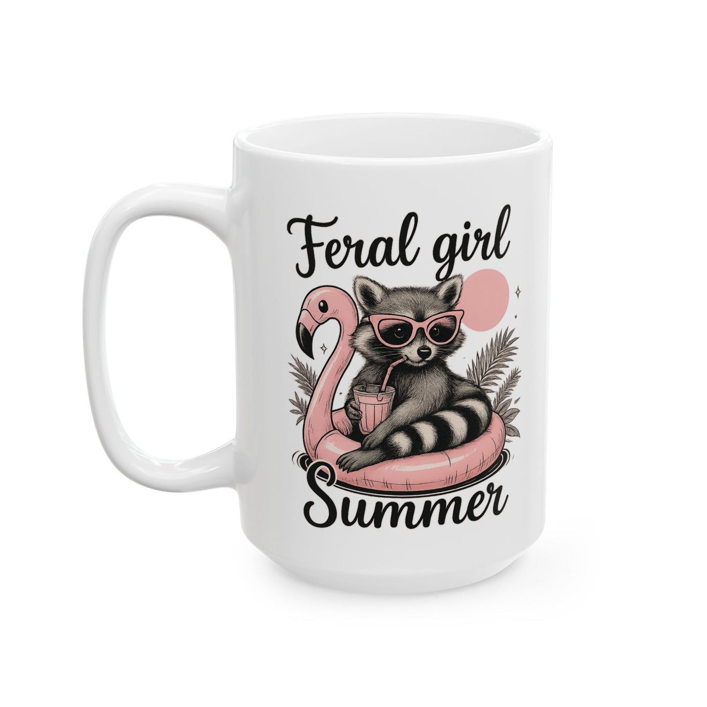 Taza de mapache de Feral Girl Summer
