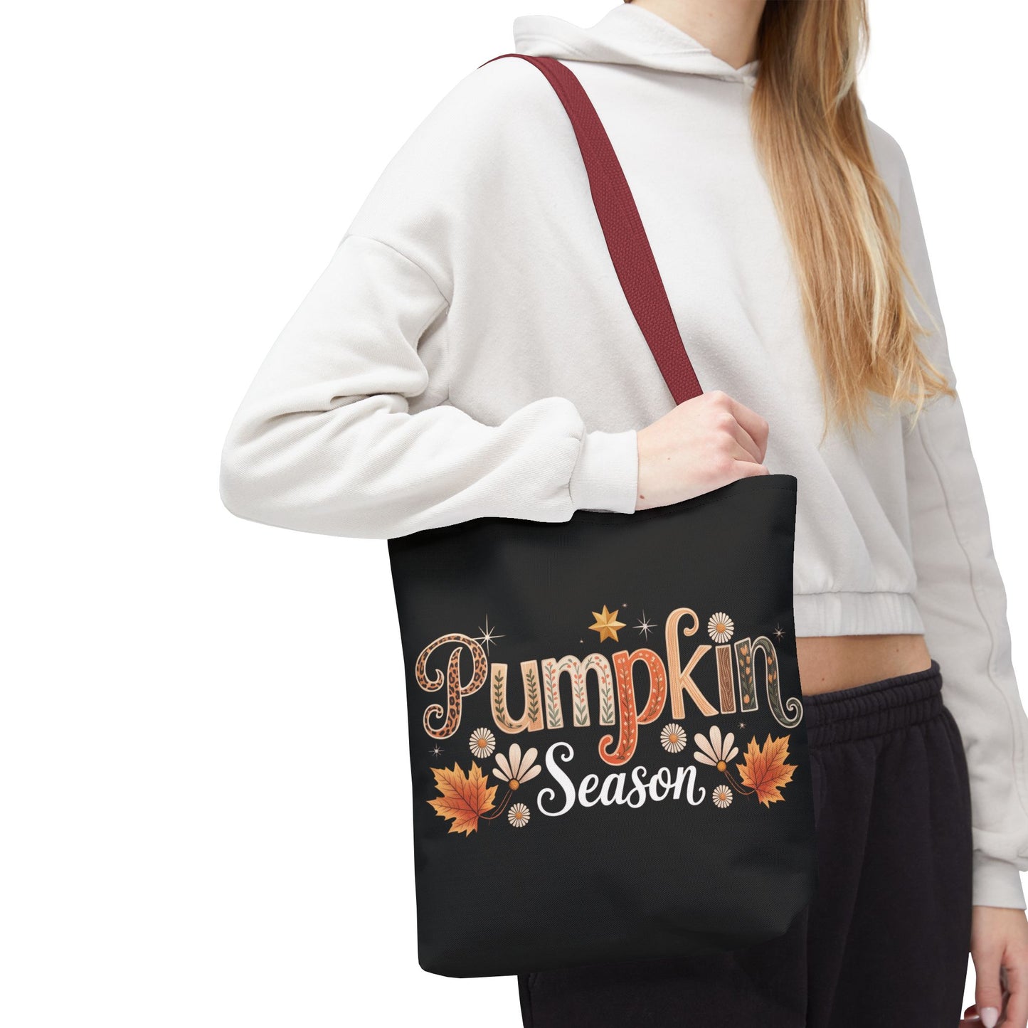 ๐ Pumpkin Season Tote Bag โ Autumn Vibes You Can Carry ๐๐