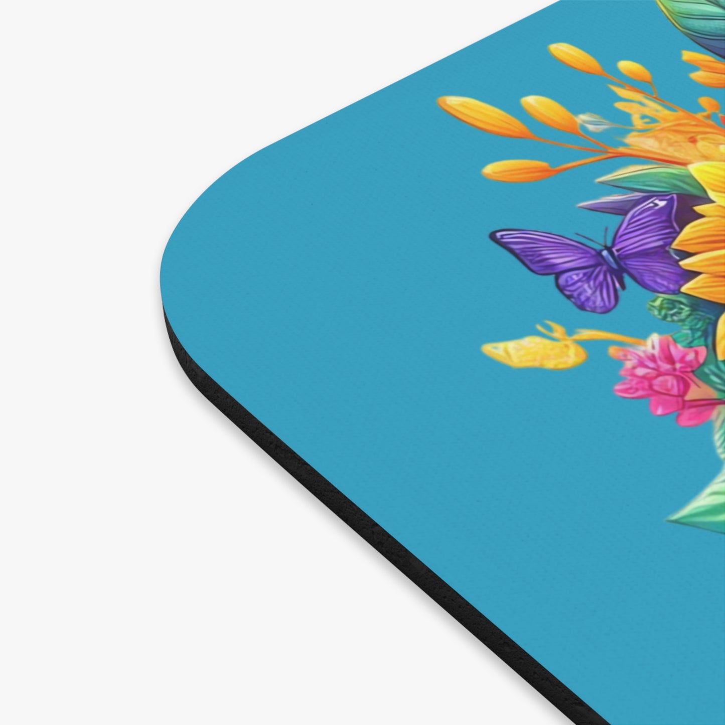 🌸 ENFERMERA – Alfombrilla de ratón floral para héroes de la salud