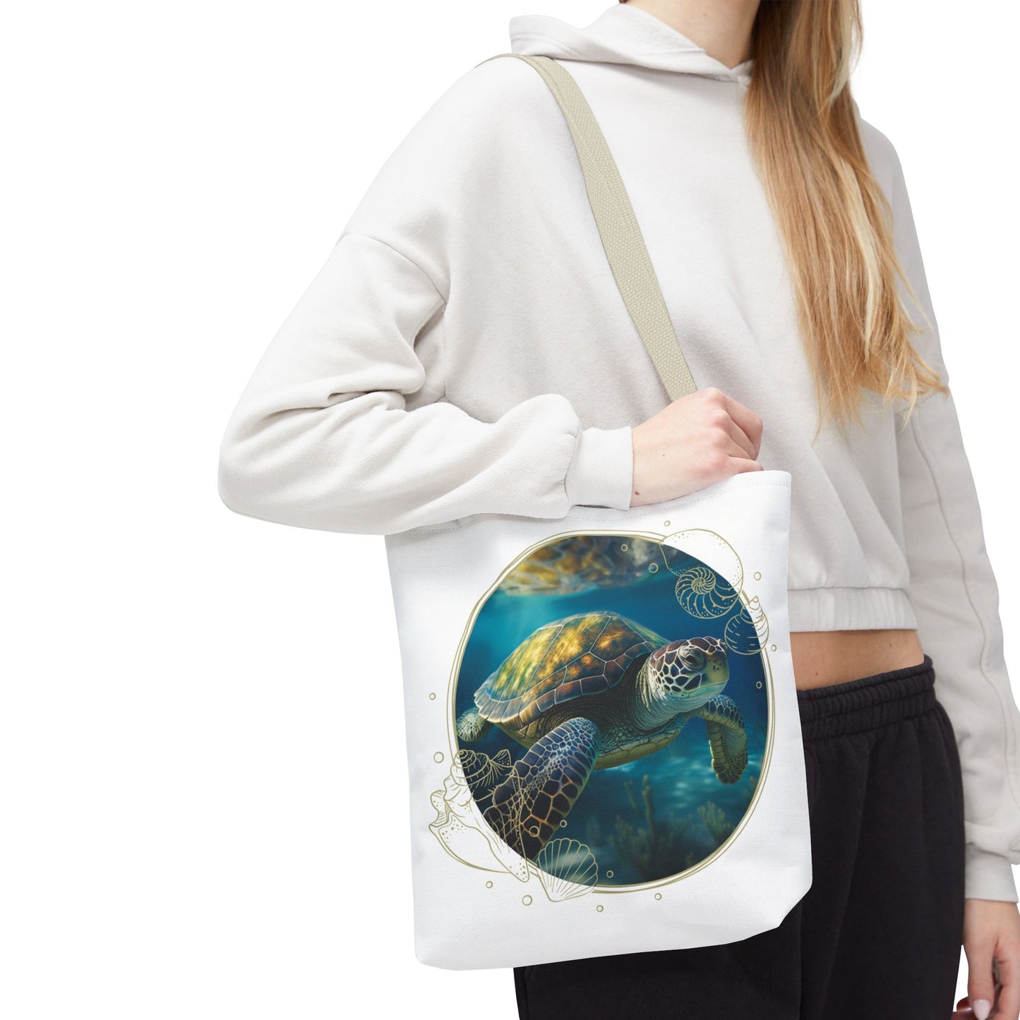 🐢 Elegante Tortuga Marina – Bolsa Ecológica para Amantes de la Naturaleza 🌊