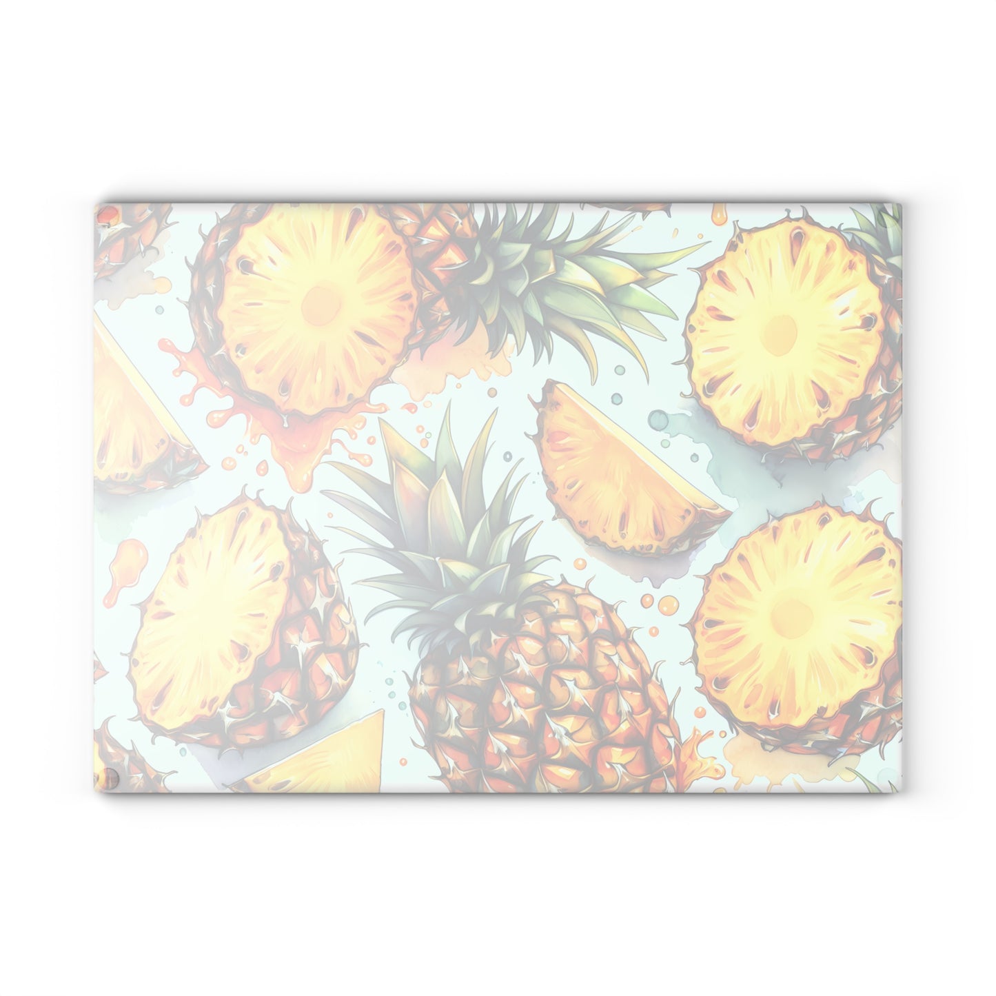 Tabla de cortar con diseño de piña: un toque isleño y jugoso para tu cocina