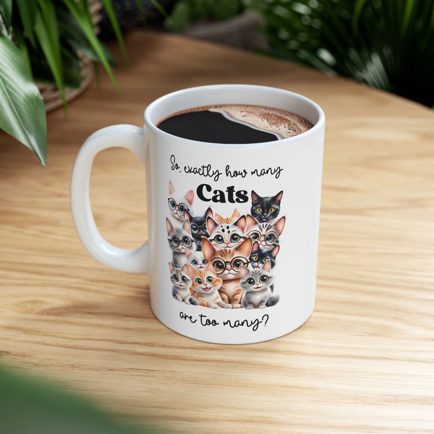 🐾 Cat Squad – Taza de café con diseño de gato, adorable y divertida, para amantes de los gatos 🐱