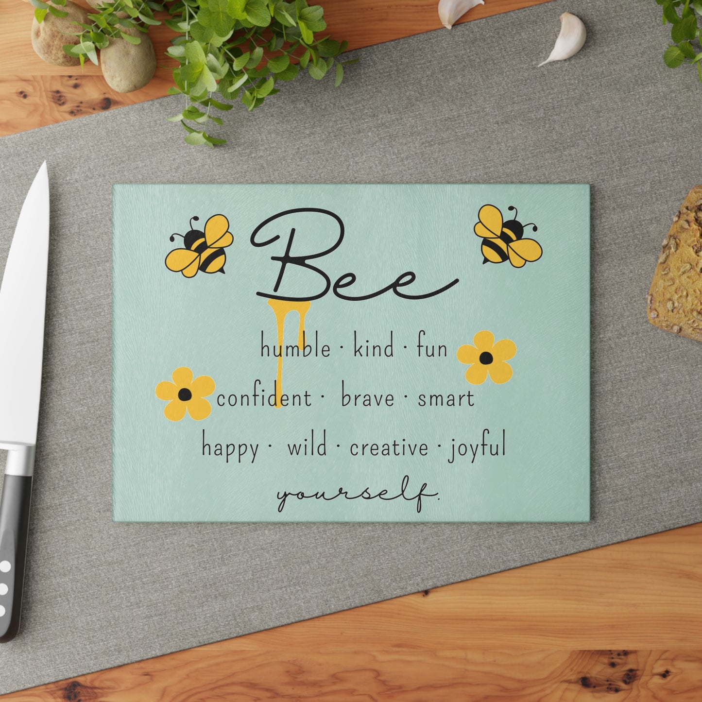 Tabla de cortar de abeja, regalo de abeja, decoración de cocina, tabla de charcutería, regalo de boda, regalo de fiesta de compromiso, regalo de cocina para recién casados, regalo de cocina
