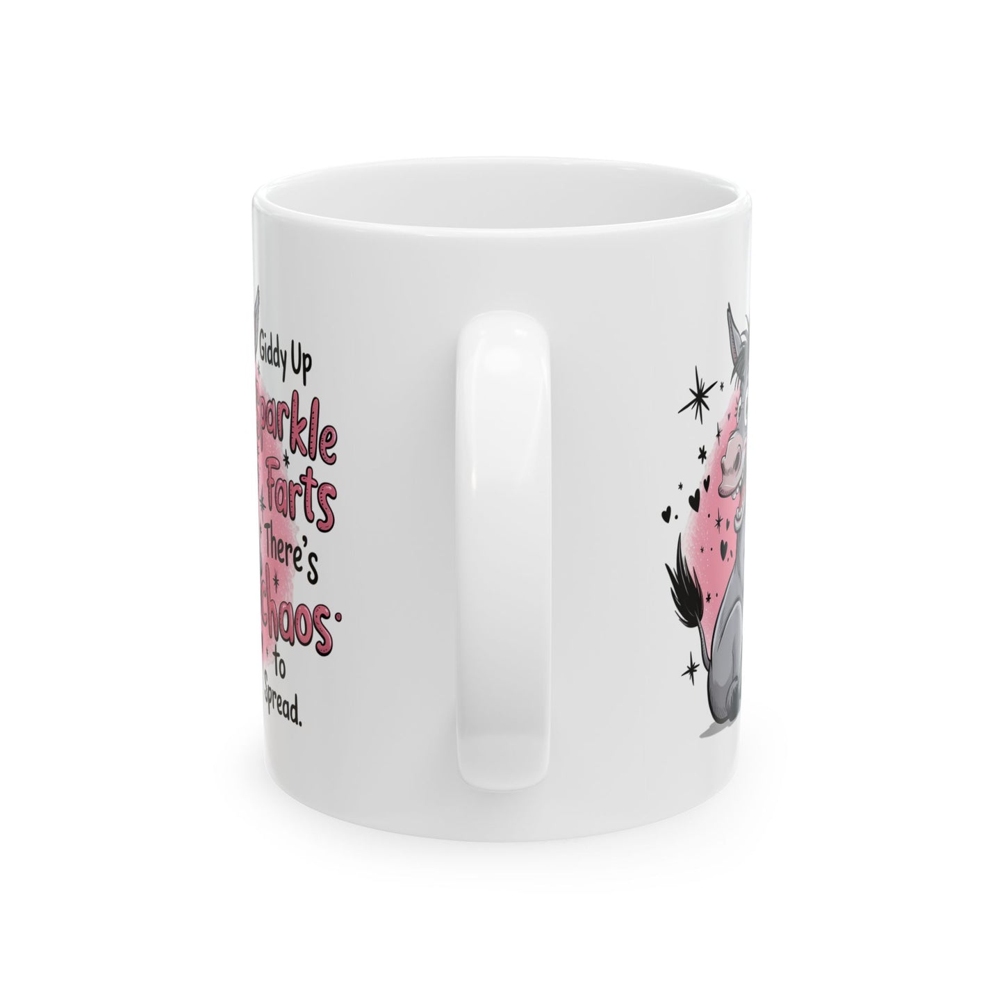🦙 "¡Arriba, Pedos Brillantes!" – ¡Divertida taza de burro para amantes de los animales y del humor! 💫