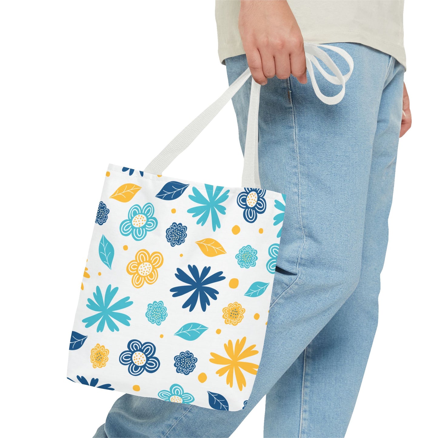 🌸 Elegante bolso tote floral: un accesorio chic y versátil para el día a día 🌿