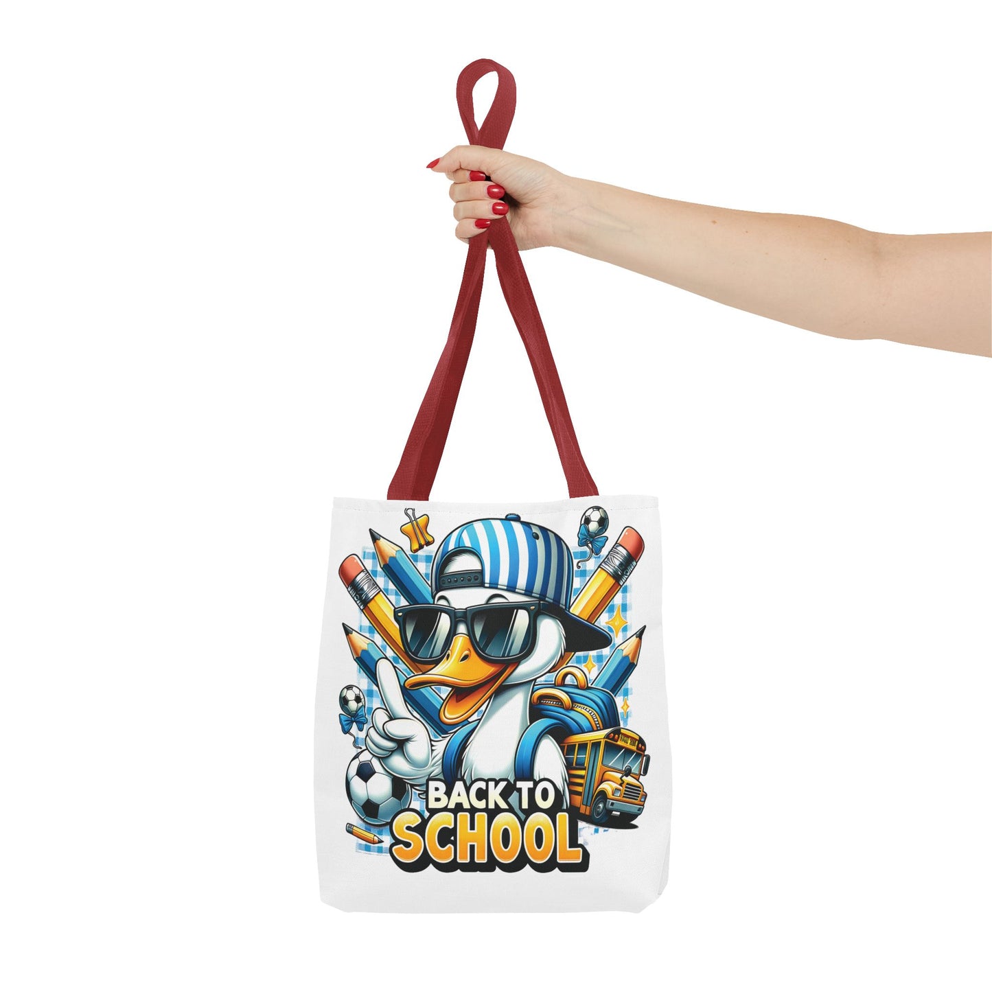 🦆 Cool Duck Back to School Tote – Waddle into the School Year in Style 🏫