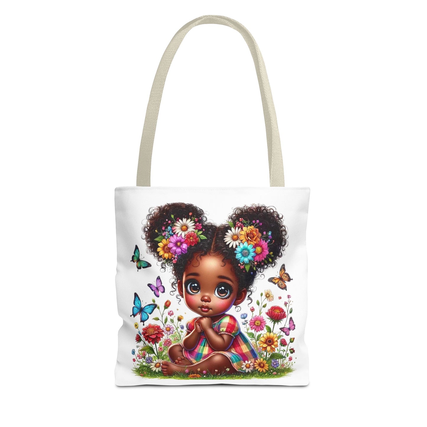 🌸 Niña de las Flores – Bolso de mano adorable y colorido para todas las edades 🌼