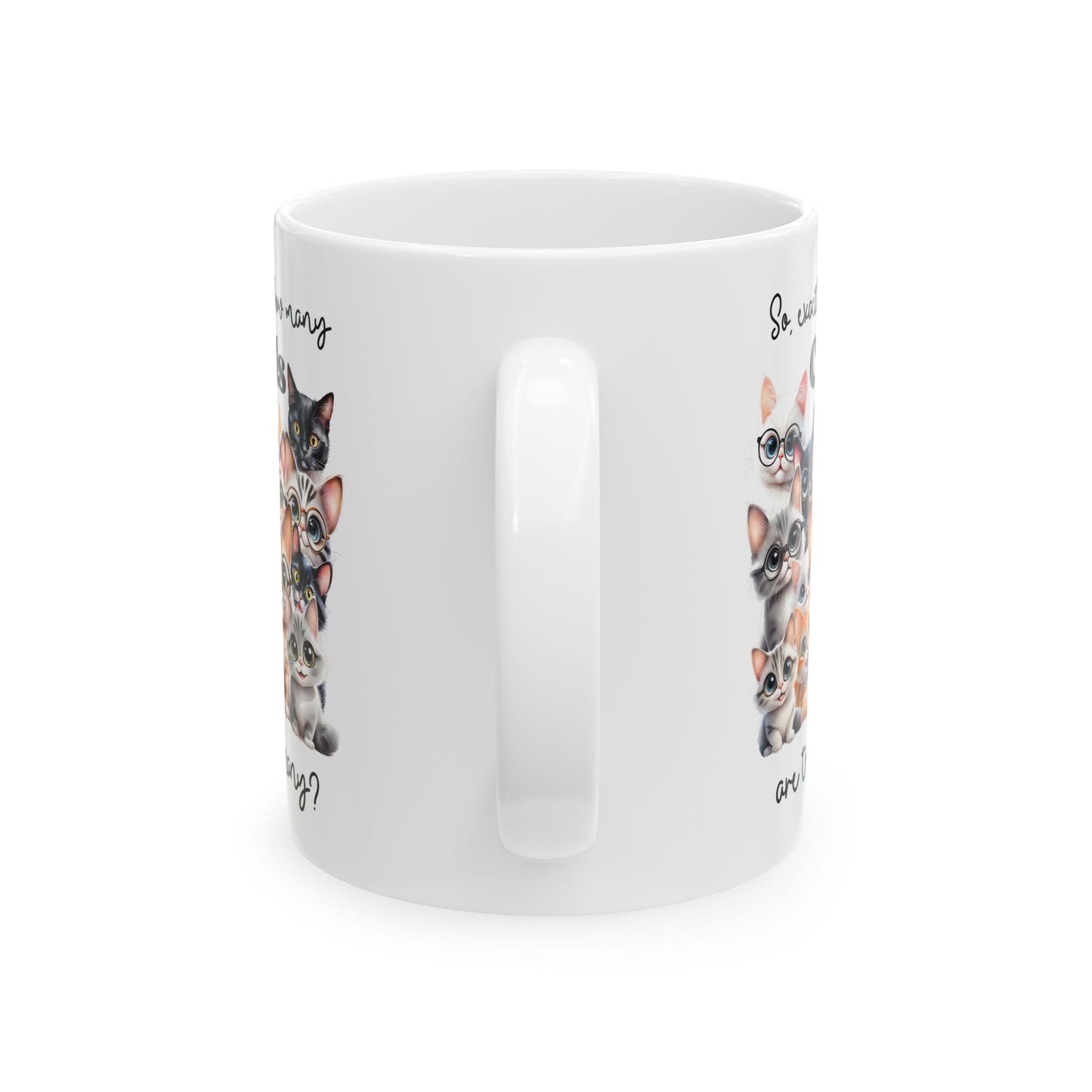 🐾 Cat Squad – Taza de café con diseño de gato, adorable y divertida, para amantes de los gatos 🐱