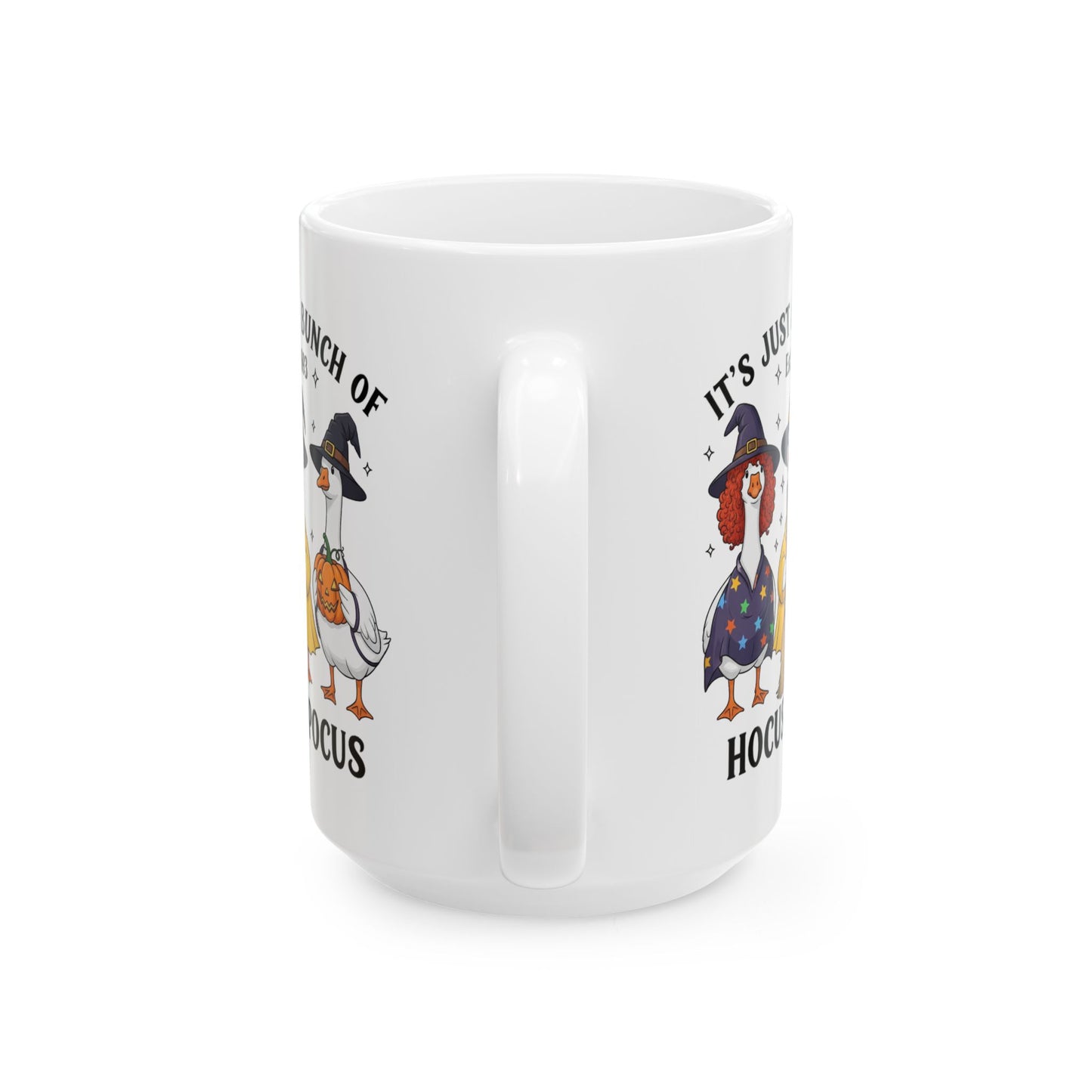 🧙♀️🦆 Hocus Pocus Goose Mug – Halloween Quackery & Magic in Every Sip 🎃☕