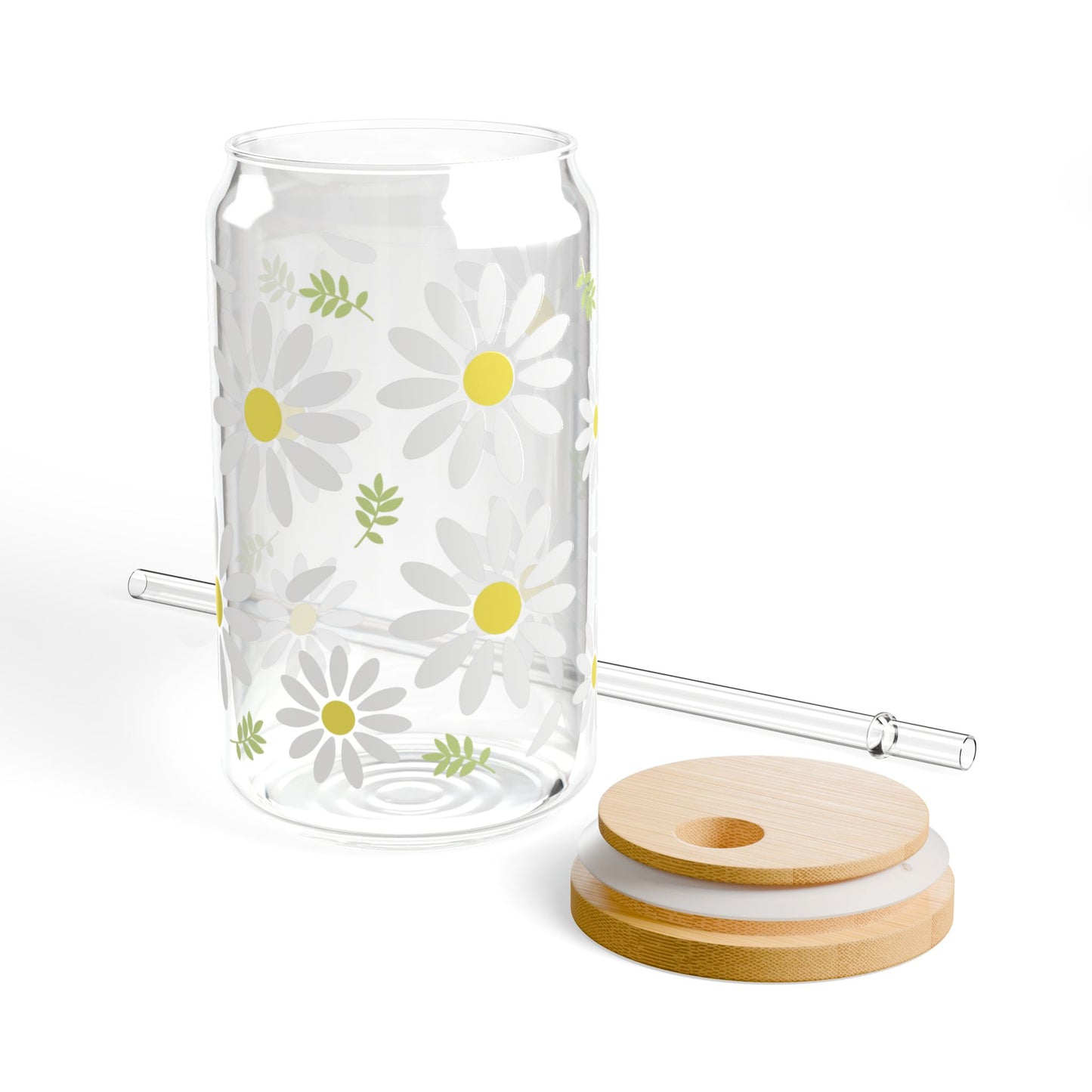 Vaso para beber Daisy Garden Bloom: ¡un alegre encanto floral para tu día!