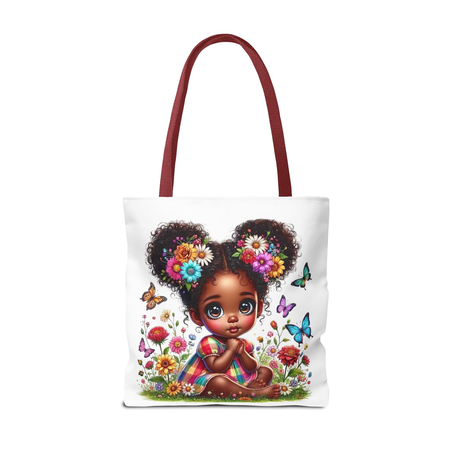 🌸 Niña de las Flores – Bolso de mano adorable y colorido para todas las edades 🌼