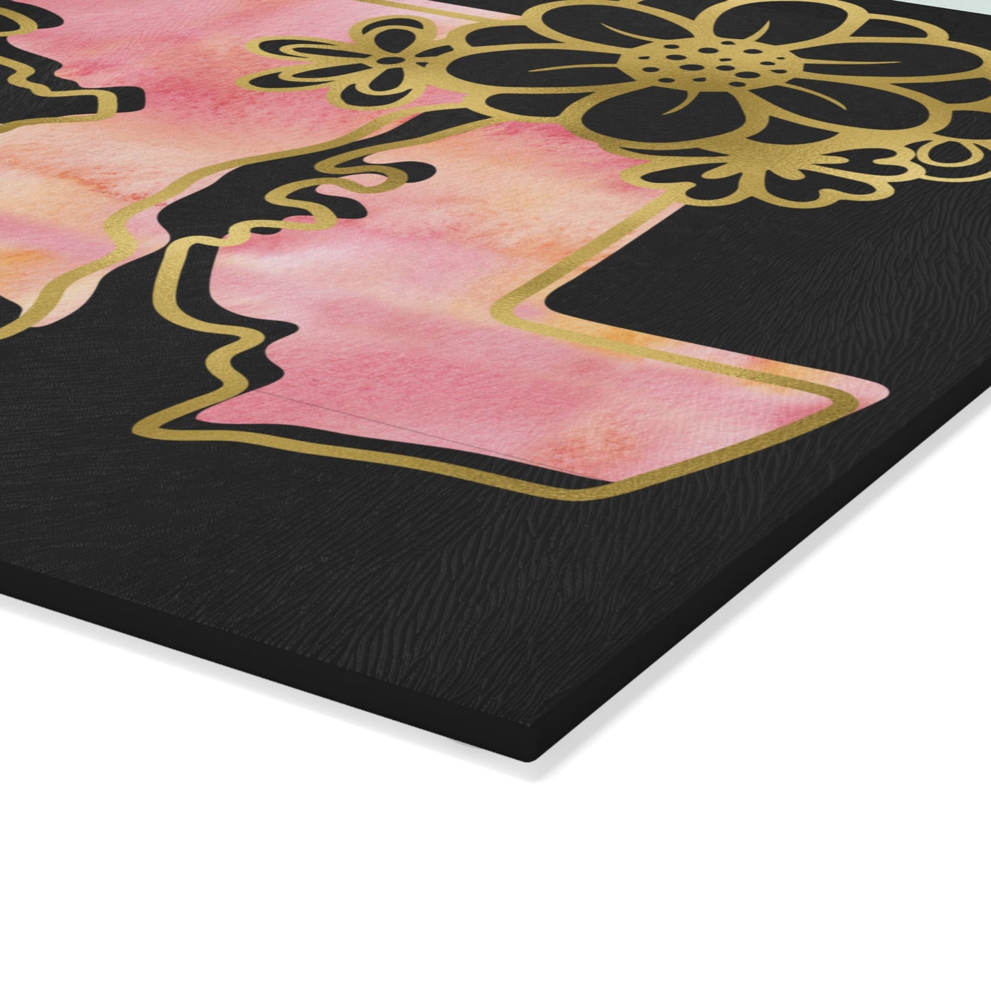 💖 Maryland State Cutting Board – Pink Pride with Elegant Charm