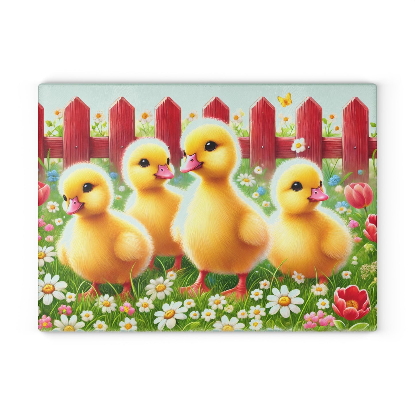🐣 Duckling Delight Cutting Board – Springtime Charm for Your Kitchen