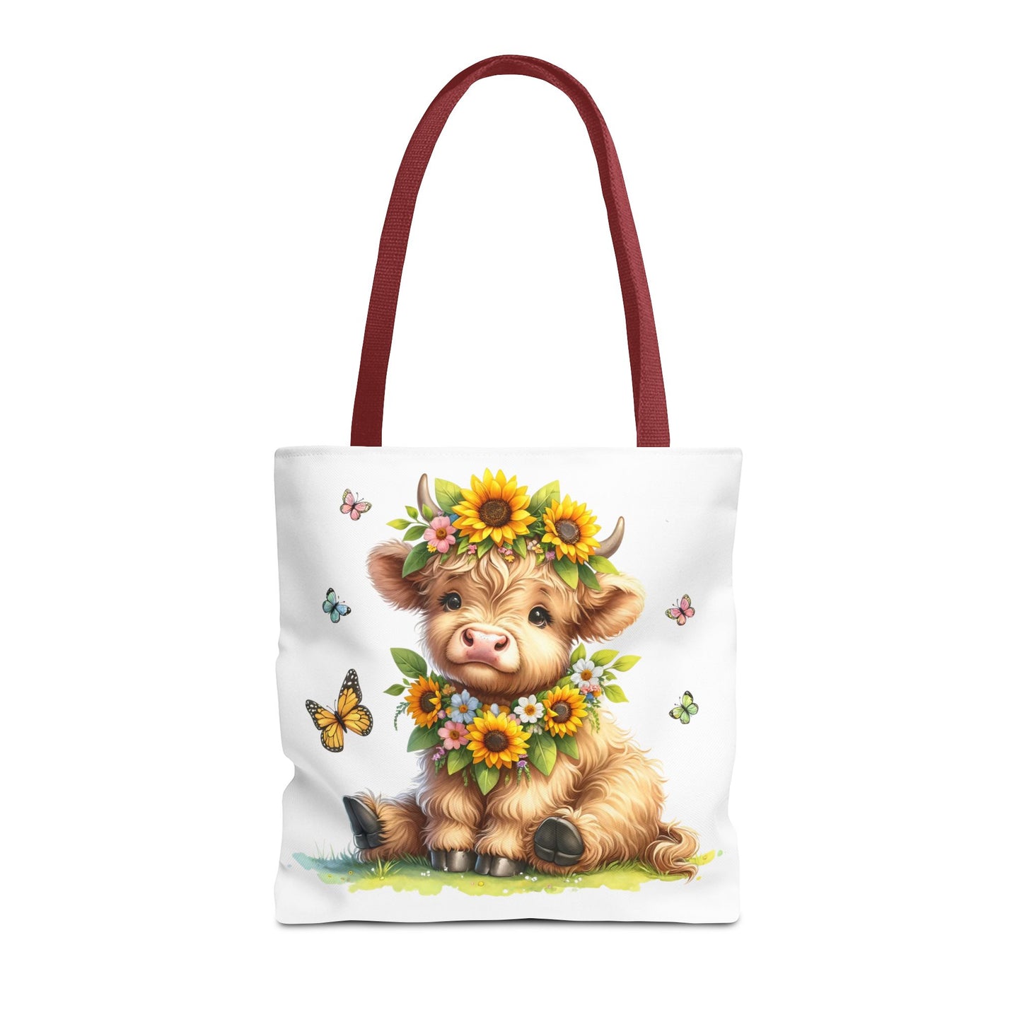 Bolsa de mano de vaca de las Tierras Altas, diseño de vaca bonito y elegante para amantes de los animales, perfecta para ir de compras, uso diario, regalo para entusiastas de las vacas y granjeros.