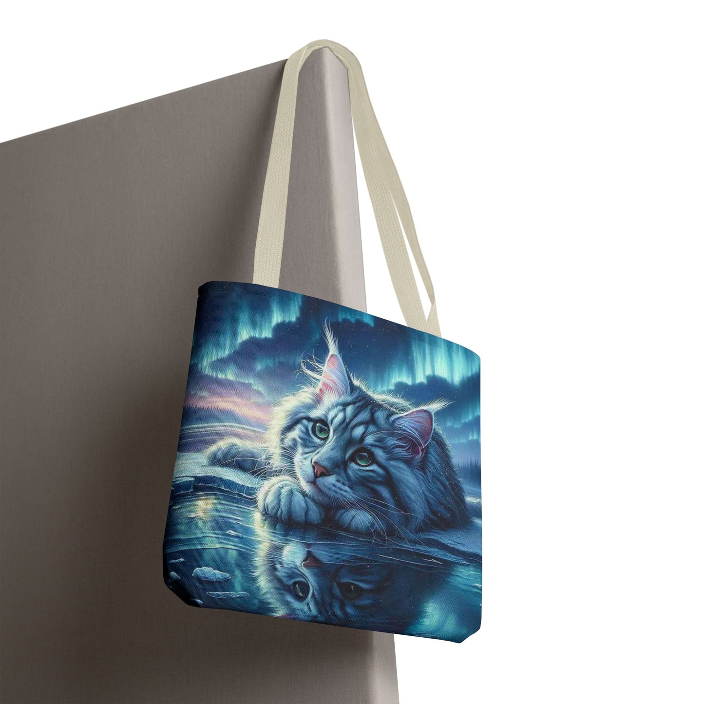 Bolso de mano Majestic Maine Coon Cat: duradero, elegante y reutilizable, ideal para amantes de los gatos, dueños de mascotas, para ir de compras, leer libros y para uso diario.