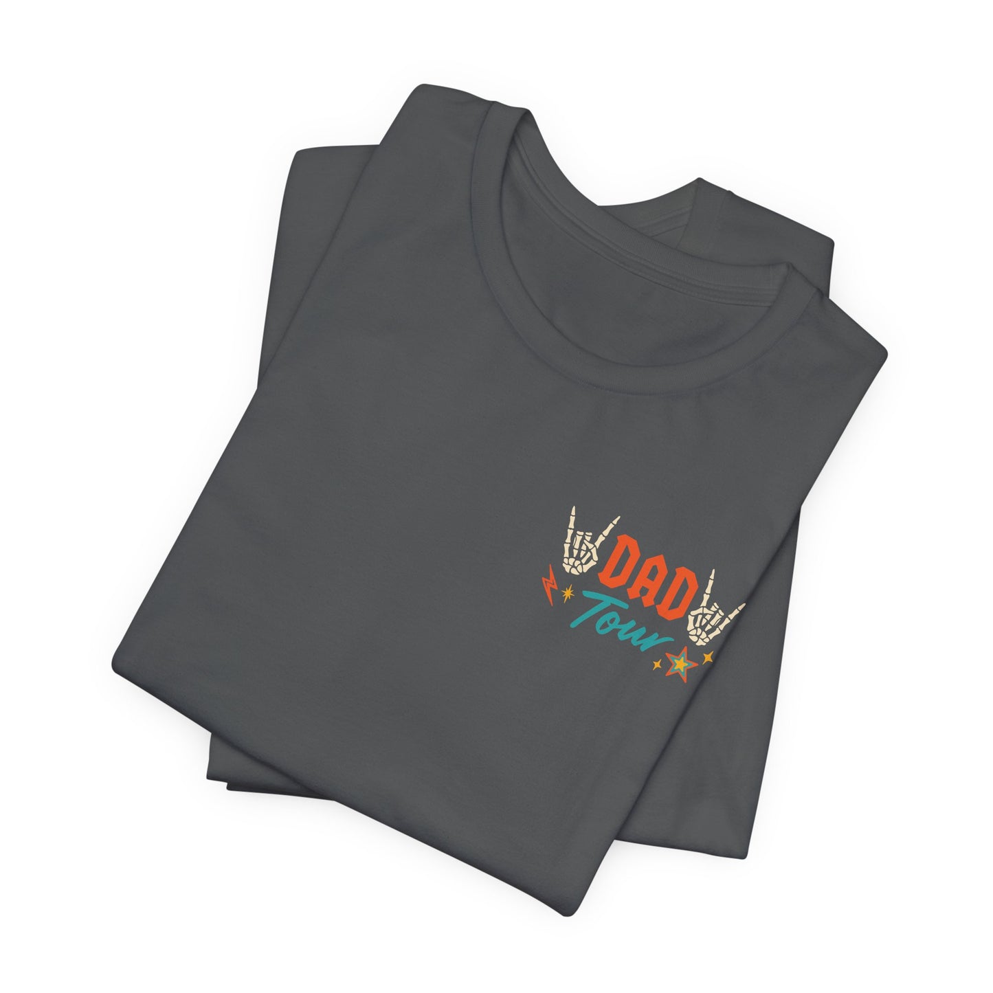 🎤 DAD TOUR – Camiseta divertida para papá inspirada en un concierto