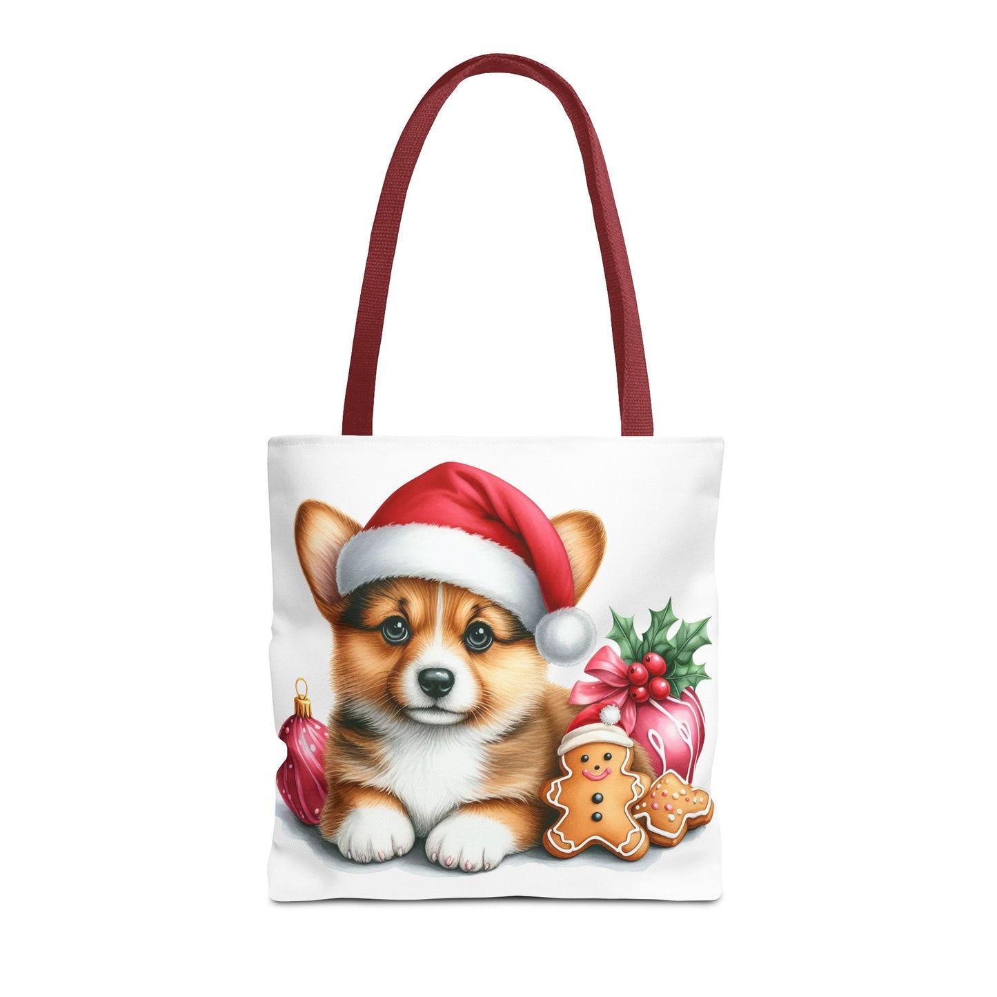 🎄 Corgi Christmas Cookie Tote – Sweet Holiday Charm for Dog Lovers 🐾
