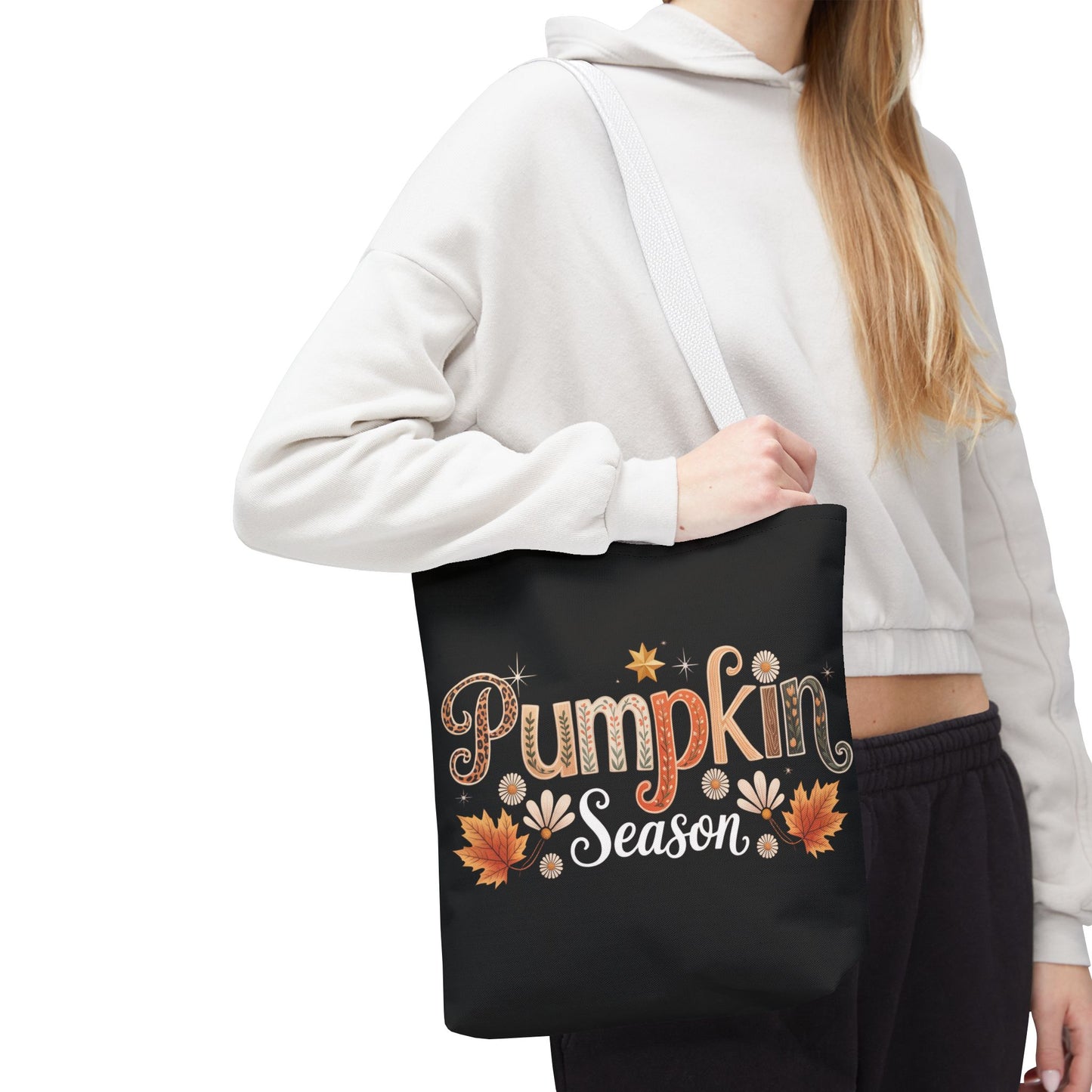 ๐ Pumpkin Season Tote Bag โ Autumn Vibes You Can Carry ๐๐