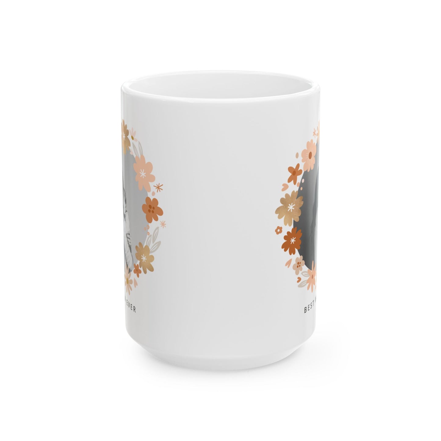 🌸 Personalized "Best Mom Ever" Photo Mug – A Heartfelt Gift for Mother's Day 💖