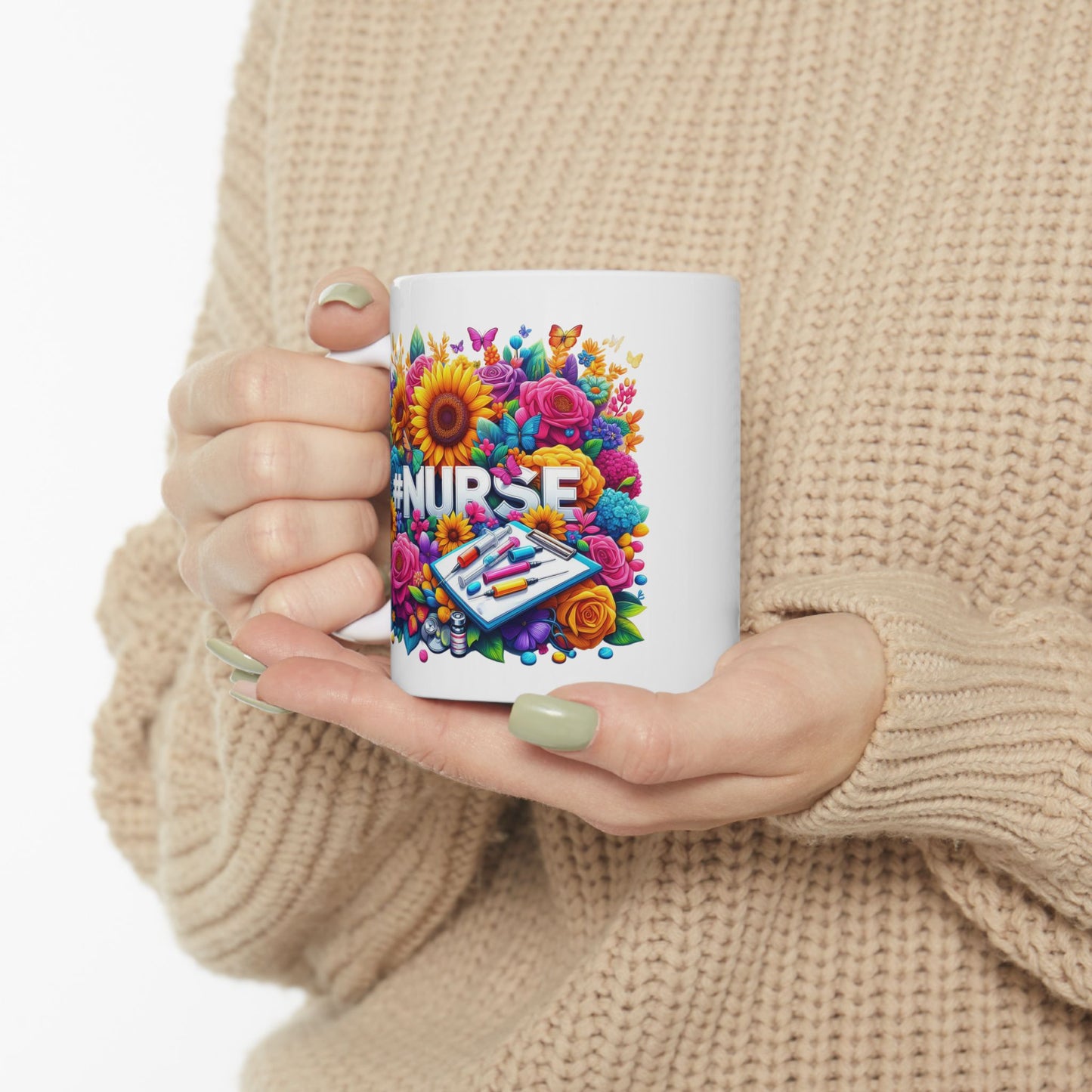 Nurse Coffee Mug, Nurse Gift, Healthcare Mug, Nursing Mug, Nurse Appreciation, Nurse Cup, Nurse Office Decor, Medical Mug, Gift for Her, Mug