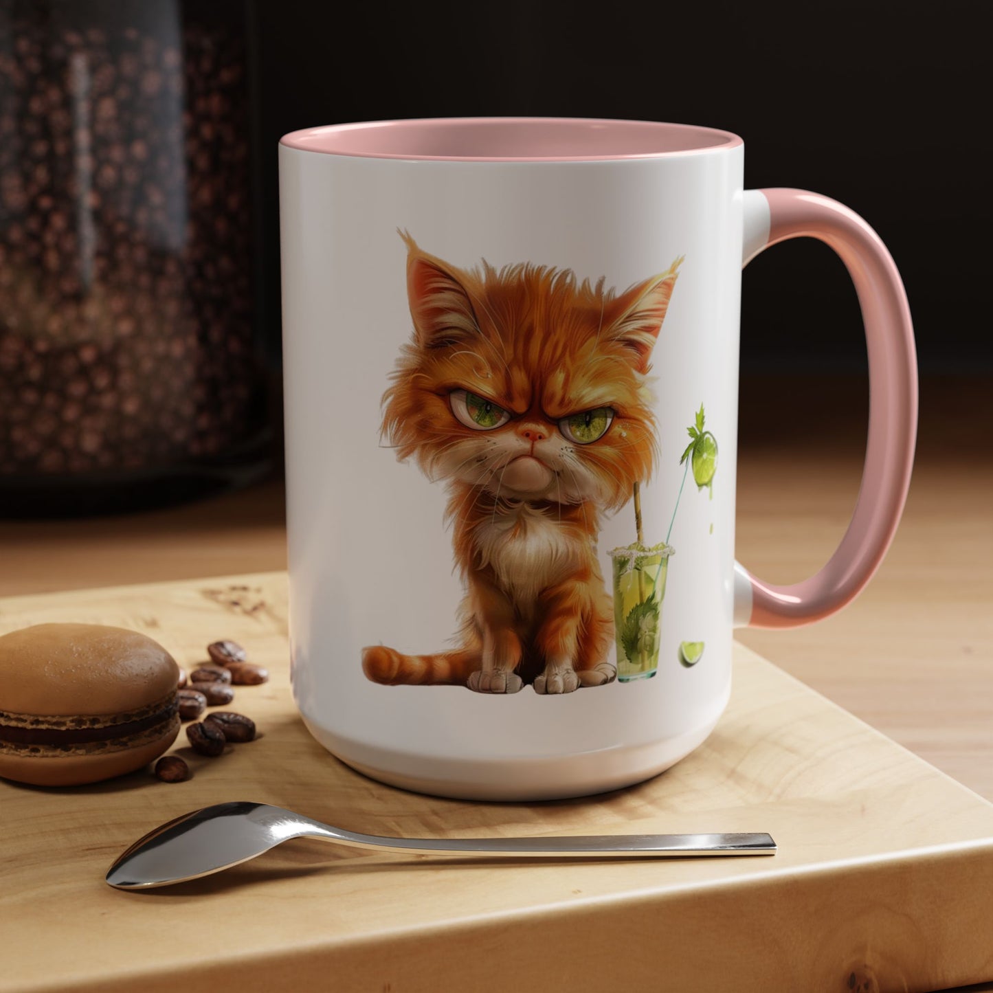 Taza de gato, taza personalizada, regalos para gatos, taza divertida, regalo personalizado, regalo para amantes de los gatos, regalos para gatitos, tazas personalizadas, gato loco