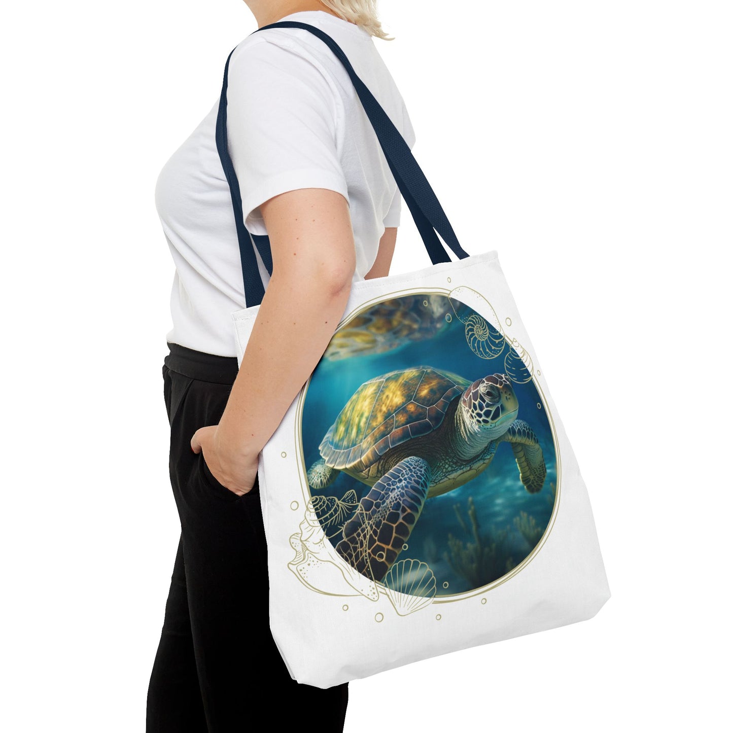 🐢 Elegante Tortuga Marina – Bolsa Ecológica para Amantes de la Naturaleza 🌊