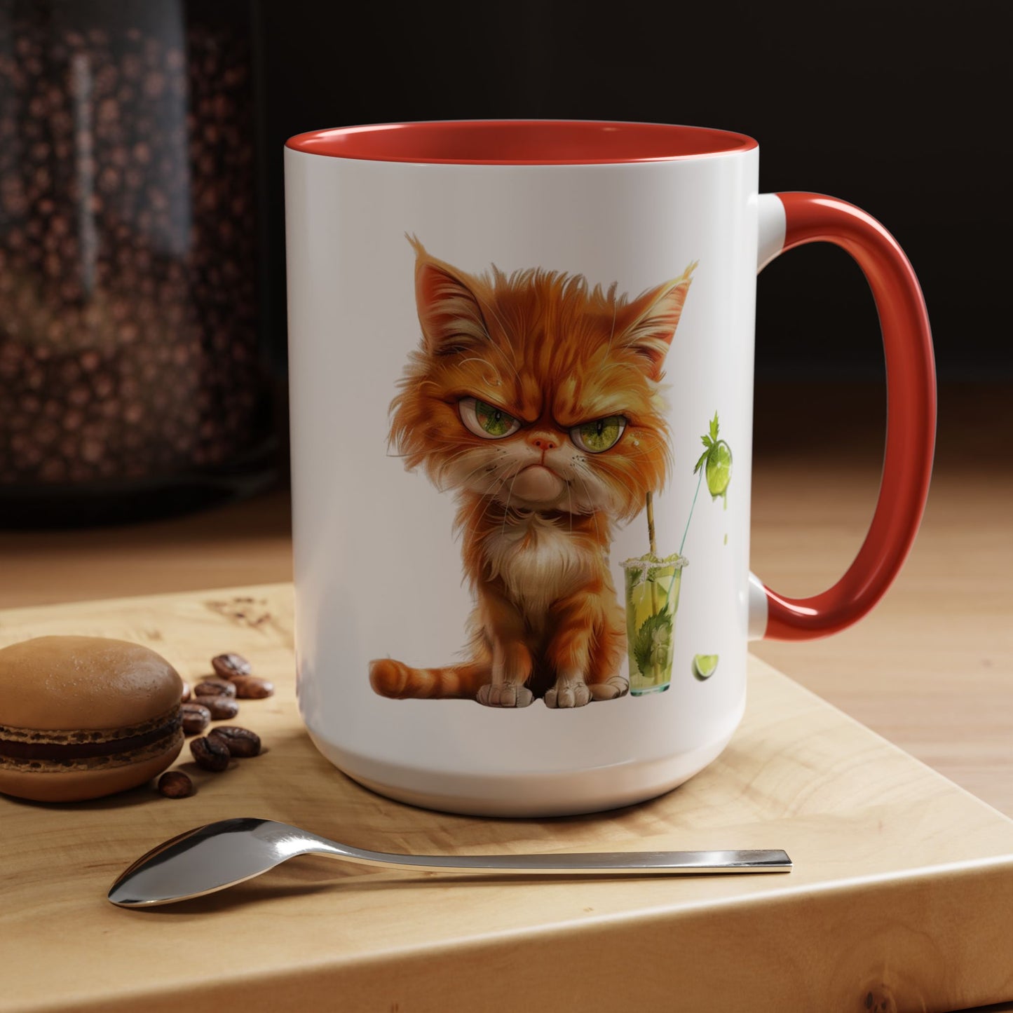 Taza de gato, taza personalizada, regalos para gatos, taza divertida, regalo personalizado, regalo para amantes de los gatos, regalos para gatitos, tazas personalizadas, gato loco