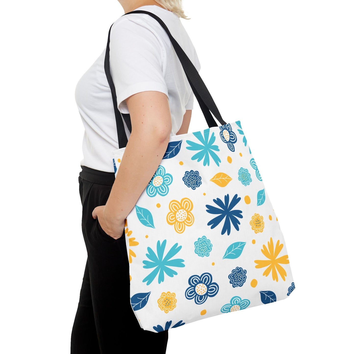 🌸 Elegante bolso tote floral: un accesorio chic y versátil para el día a día 🌿