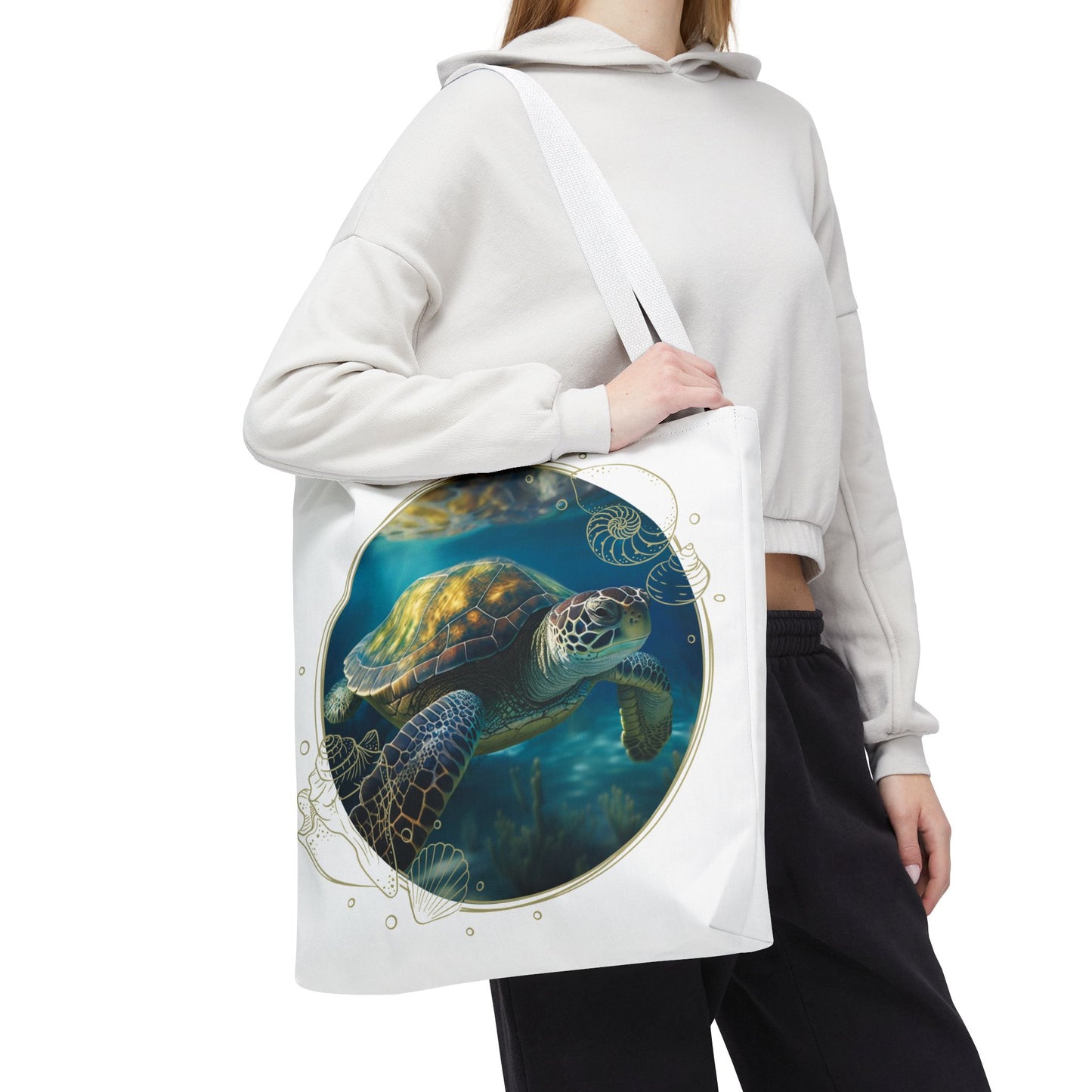 🐢 Elegante Tortuga Marina – Bolsa Ecológica para Amantes de la Naturaleza 🌊