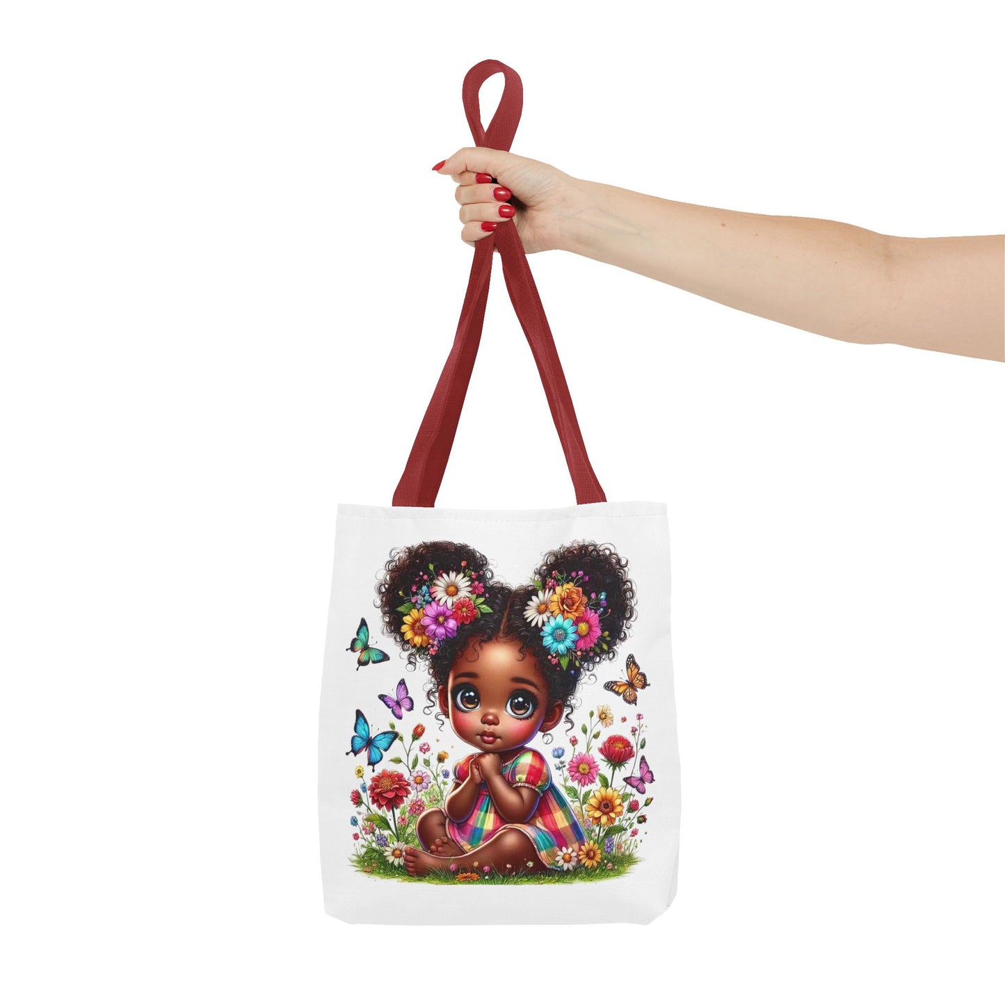 🌸 Niña de las Flores – Bolso de mano adorable y colorido para todas las edades 🌼