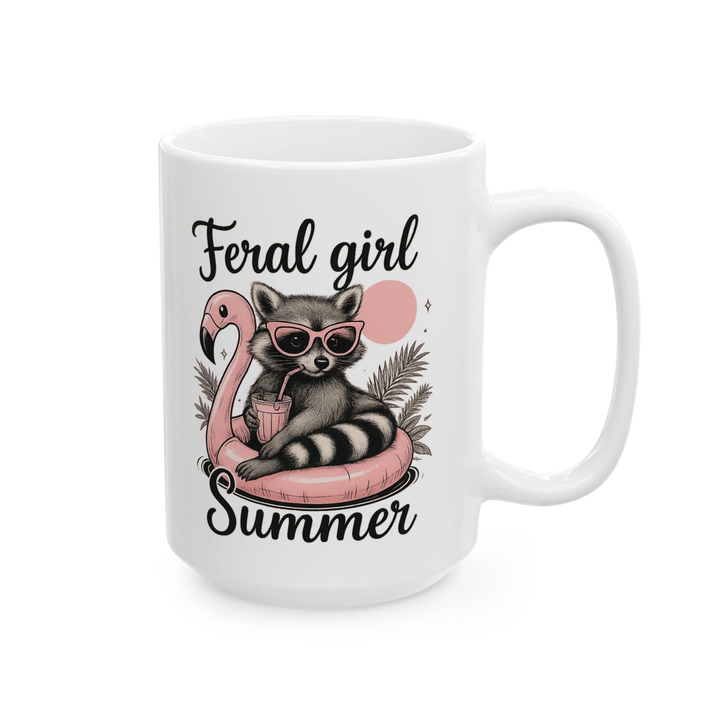Taza de mapache de Feral Girl Summer