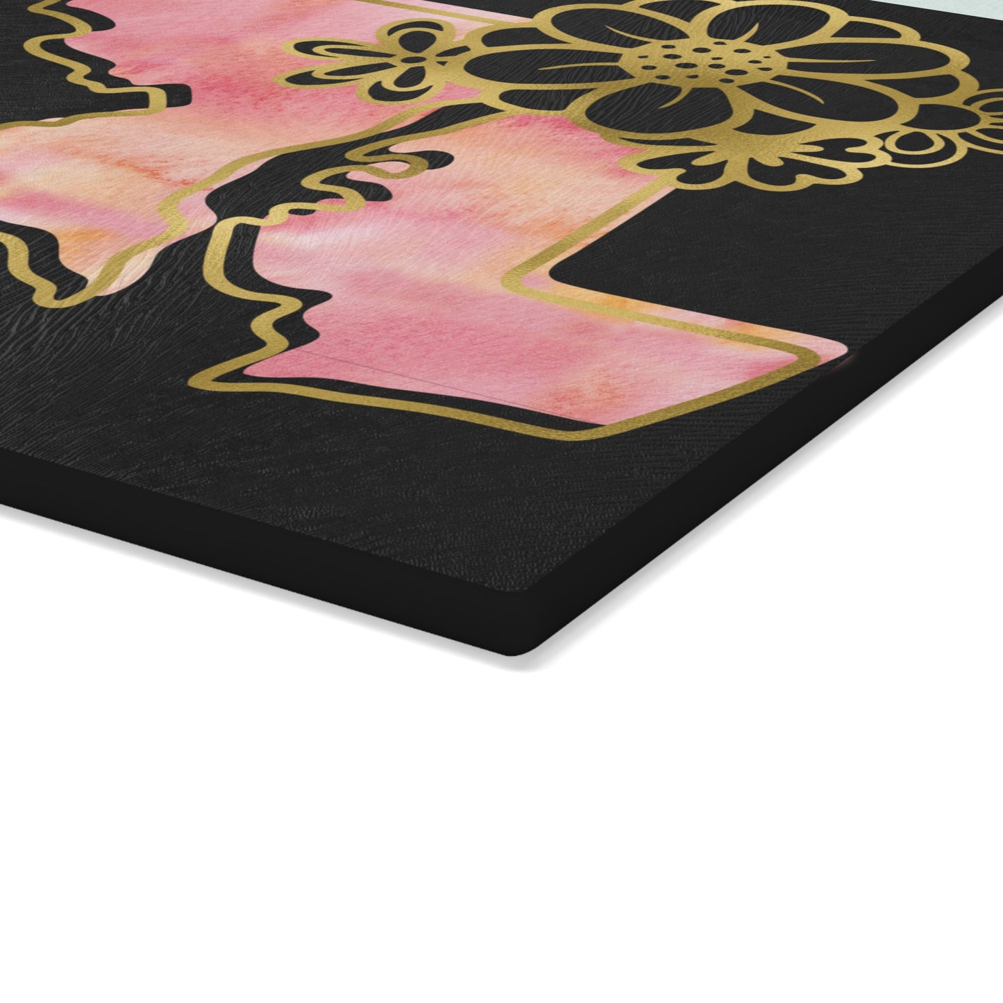 💖 Maryland State Cutting Board – Pink Pride with Elegant Charm