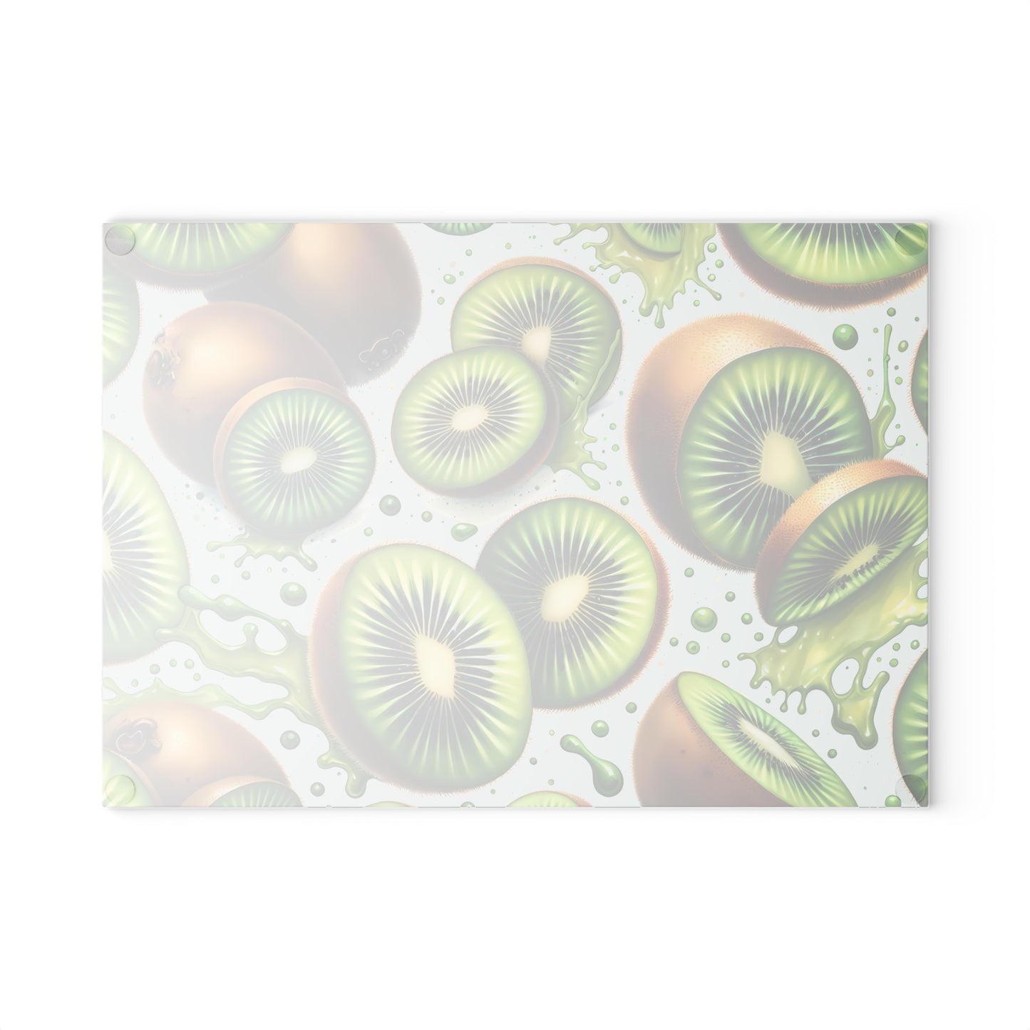 Tabla de cortar Kiwi Splash: Delicias verdes y picantes para tu cocina