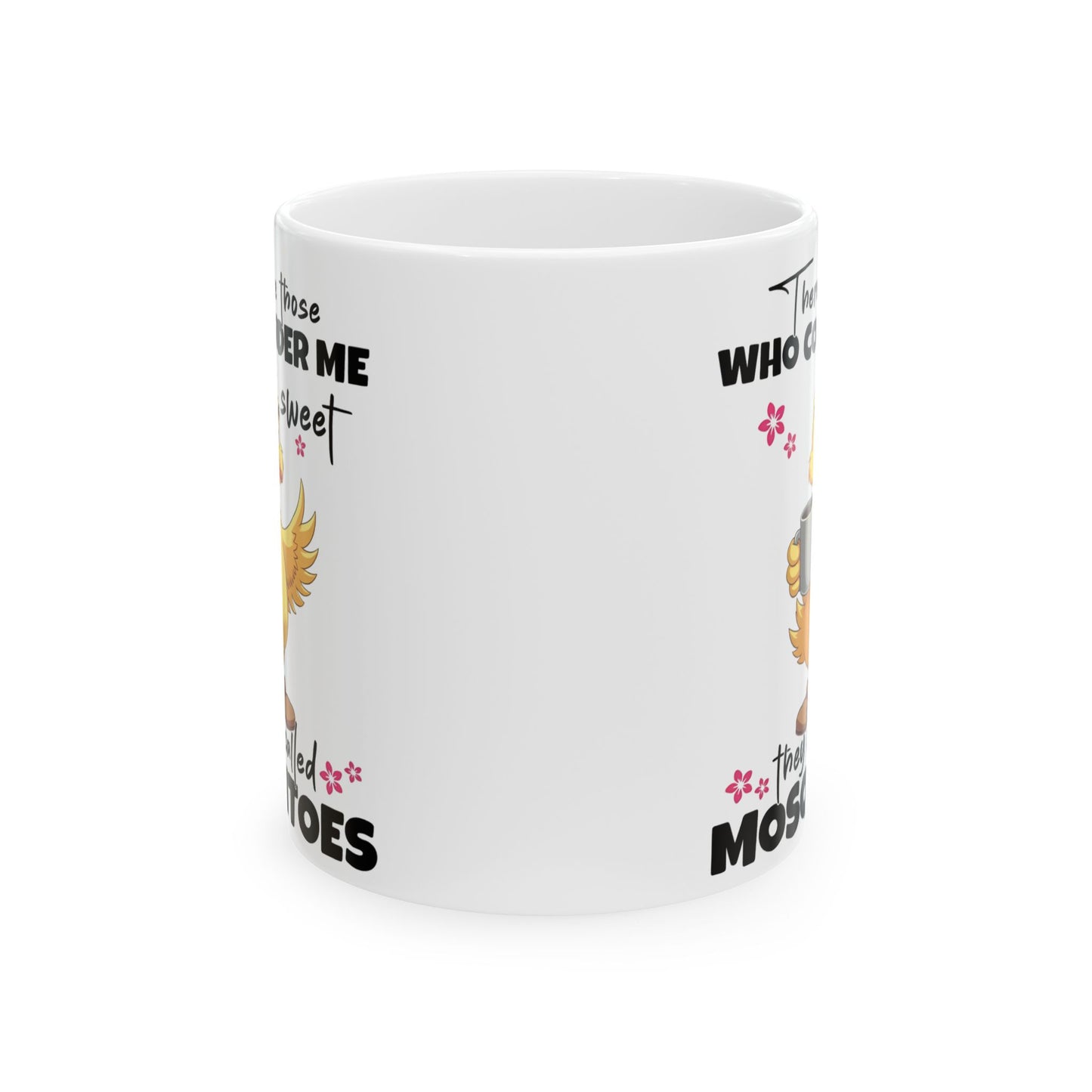 Taza de café con forma de pato “Considérame dulce”: ¡humor atrevido en cada sorbo!
