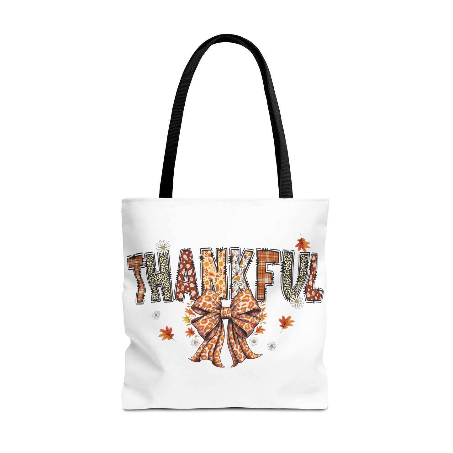 🧡 Thankful Tote Bag – Leopard Prints & Autumn Vibes in One Cozy Carryall 🍁