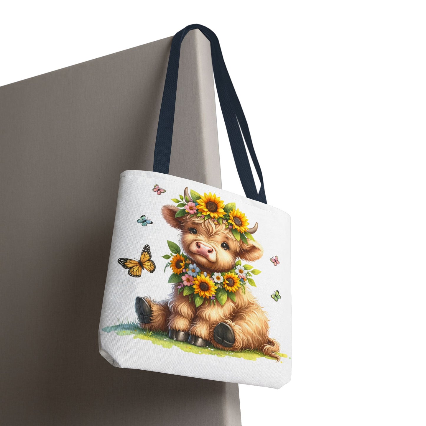 Bolsa de mano de vaca de las Tierras Altas, diseño de vaca bonito y elegante para amantes de los animales, perfecta para ir de compras, uso diario, regalo para entusiastas de las vacas y granjeros.