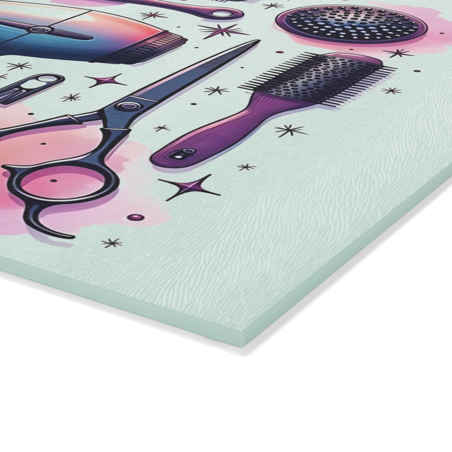 Shear Perfection – Tabla de cortar de vidrio para estilistas 💇♀️✨