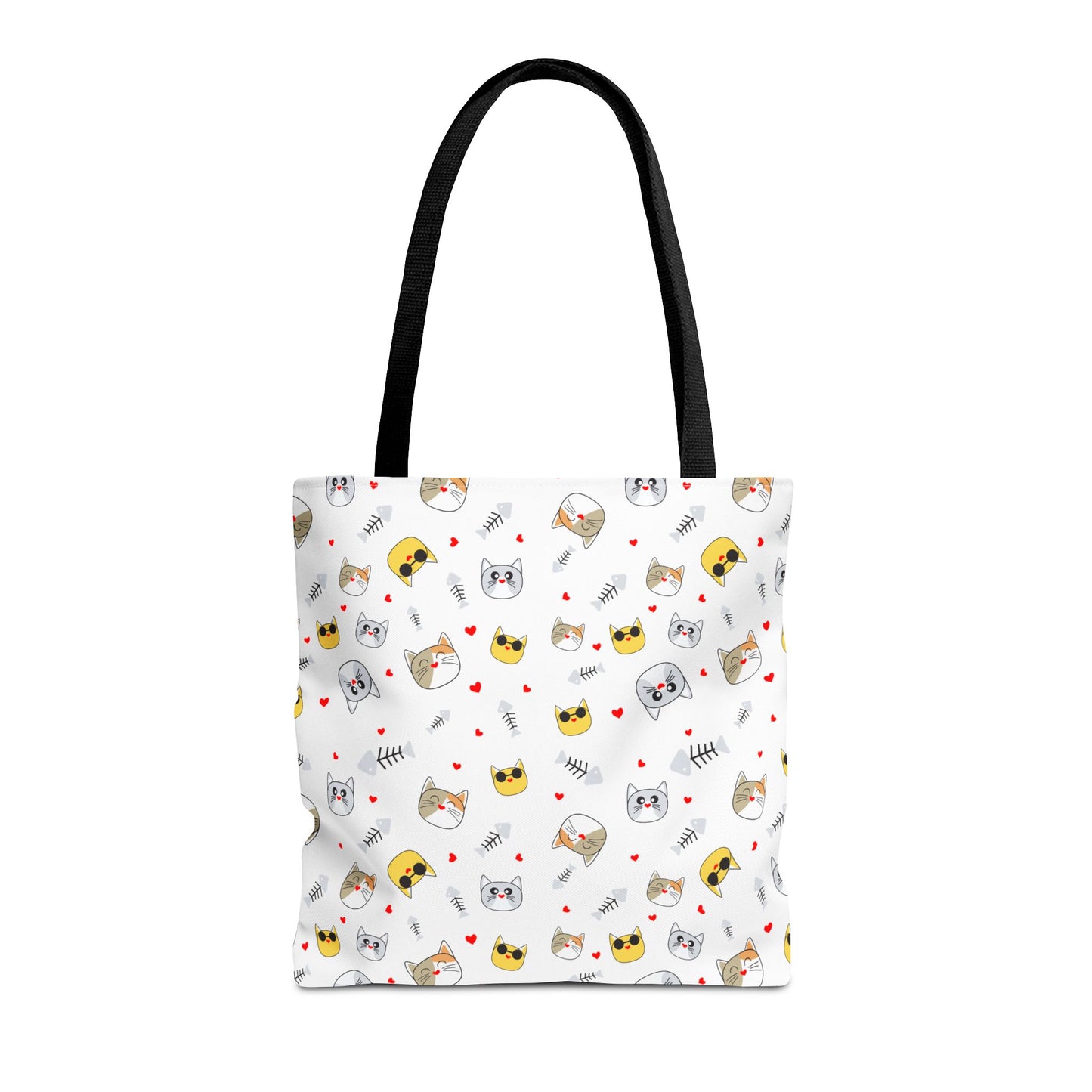 Encantador bolso de mano para amantes de los gatos: duradero, espacioso y perfecto para ir de compras, trabajar o las aventuras cotidianas.