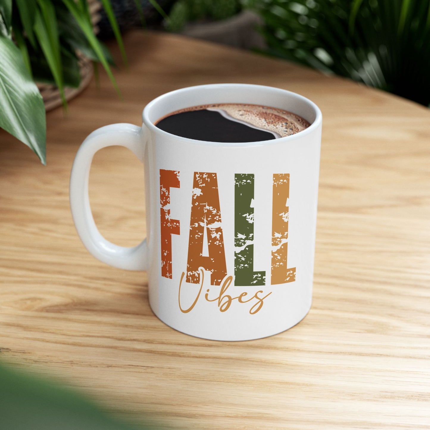 🍂 Fall Vibes Coffee Mug – Savor Autumn with Every Sip 🍁
