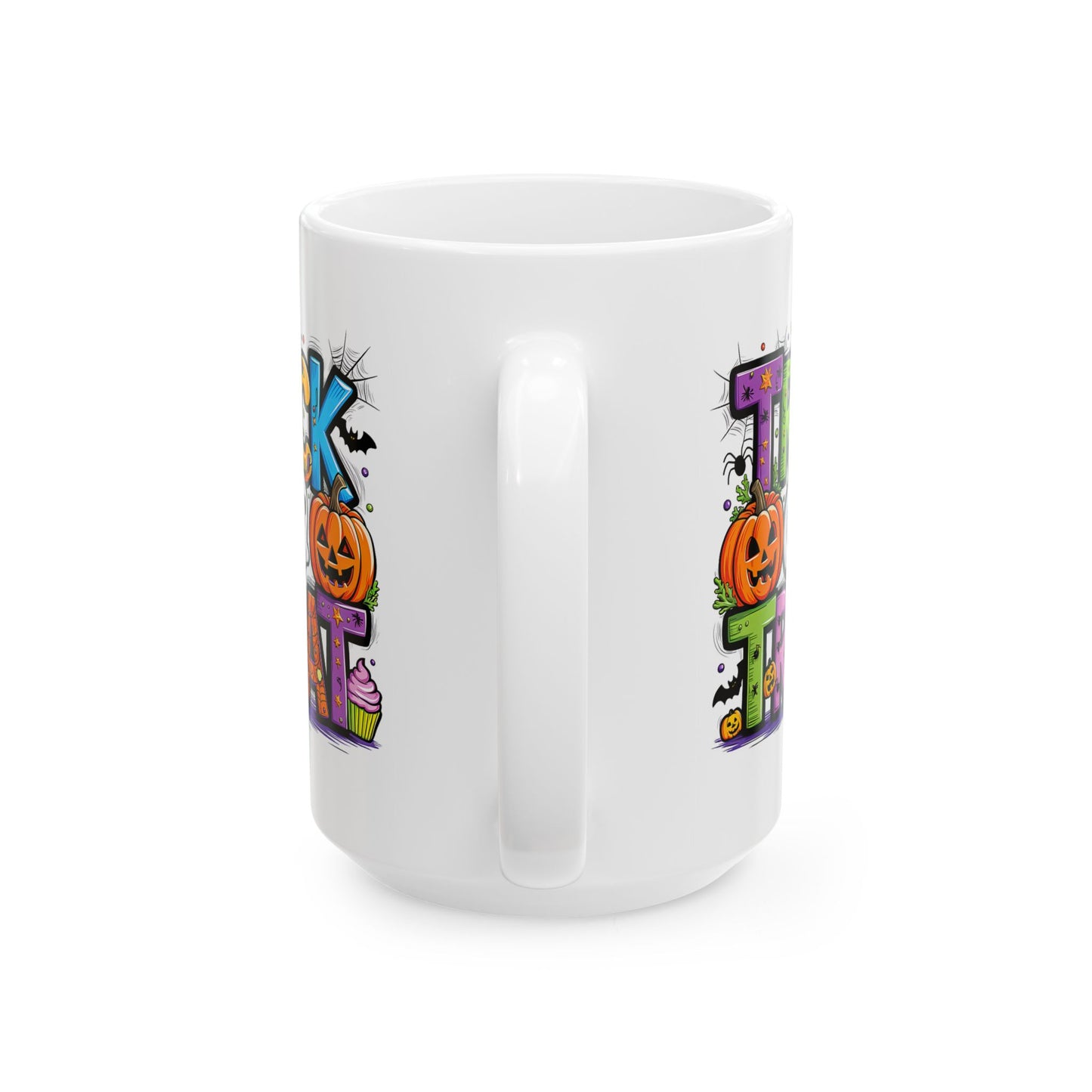 🎃 Trick or Treat Halloween Mug – Spooky Sips for Haunted Nights 👻