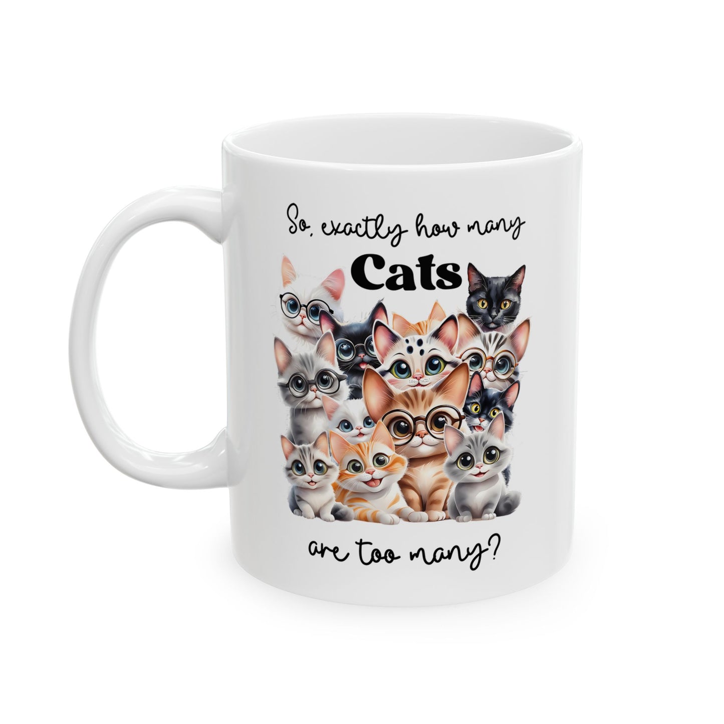 🐾 Cat Squad – Taza de café con diseño de gato, adorable y divertida, para amantes de los gatos 🐱