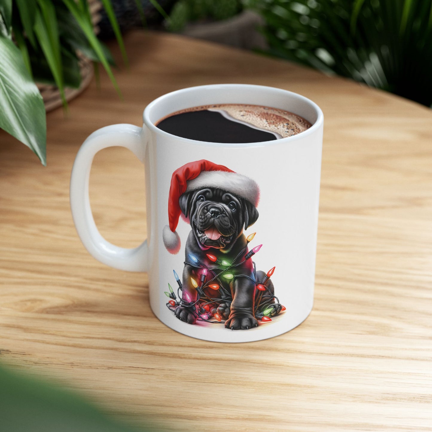 🎄 Cane Corso Christmas Mug – Big Pup, Big Holiday Spirit 🎅