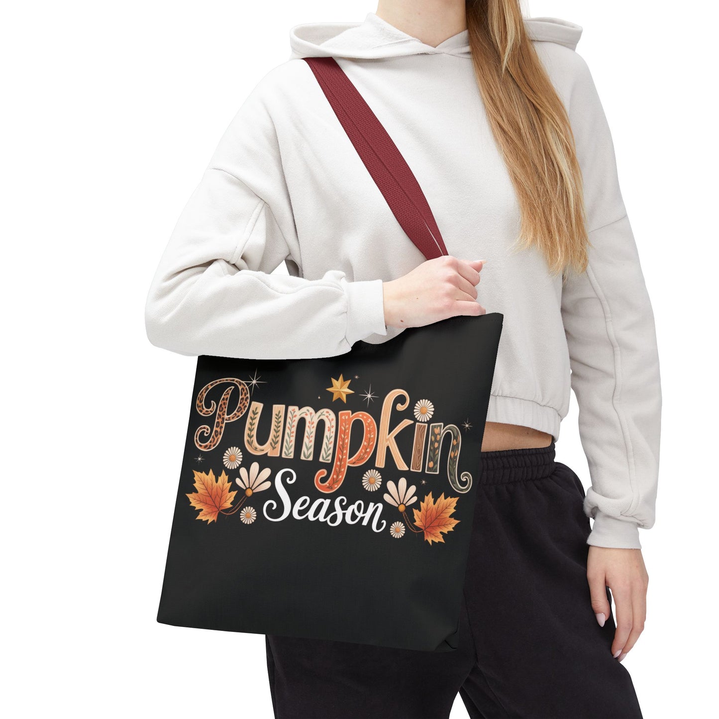 ๐ Pumpkin Season Tote Bag โ Autumn Vibes You Can Carry ๐๐
