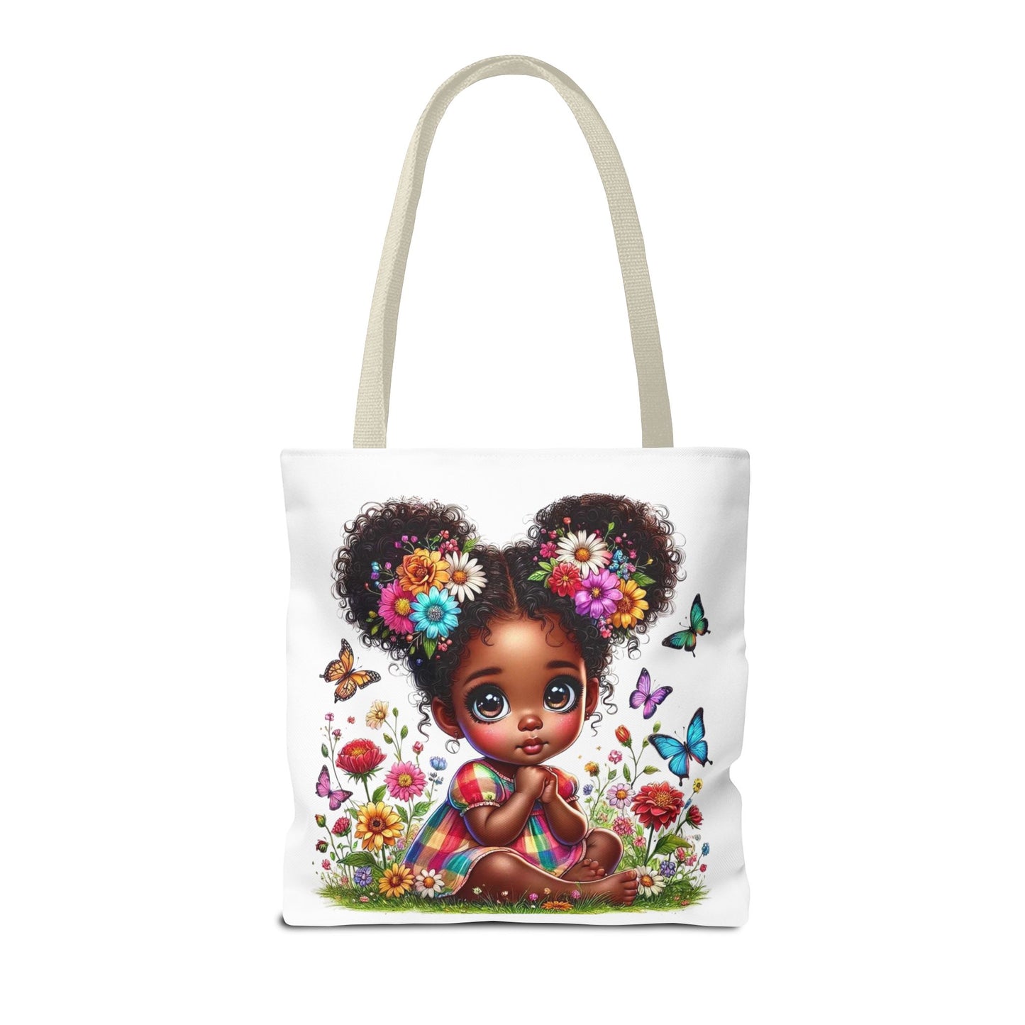 🌸 Niña de las Flores – Bolso de mano adorable y colorido para todas las edades 🌼