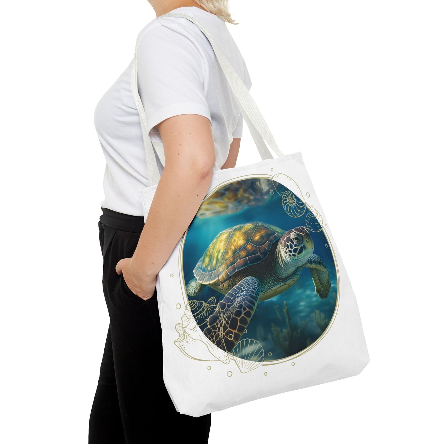 🐢 Elegante Tortuga Marina – Bolsa Ecológica para Amantes de la Naturaleza 🌊