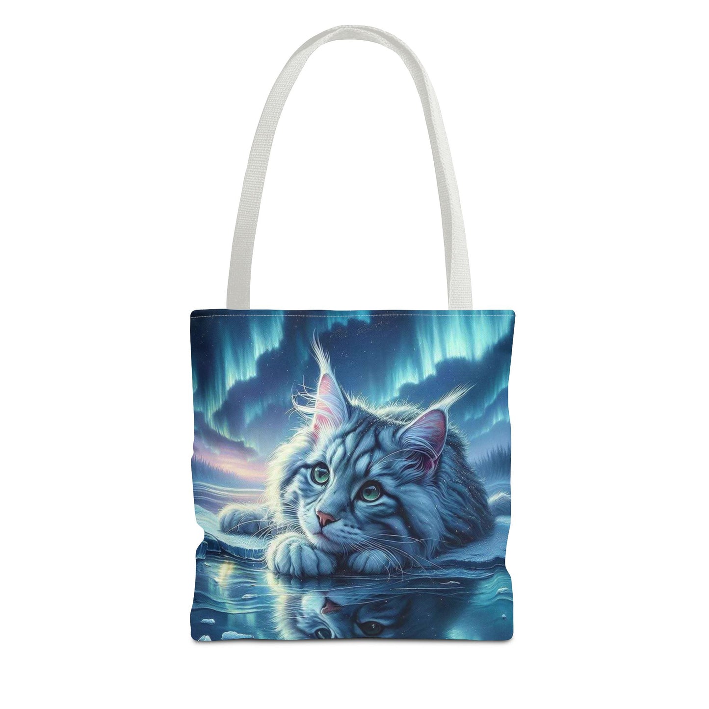 Bolso de mano Majestic Maine Coon Cat: duradero, elegante y reutilizable, ideal para amantes de los gatos, dueños de mascotas, para ir de compras, leer libros y para uso diario.