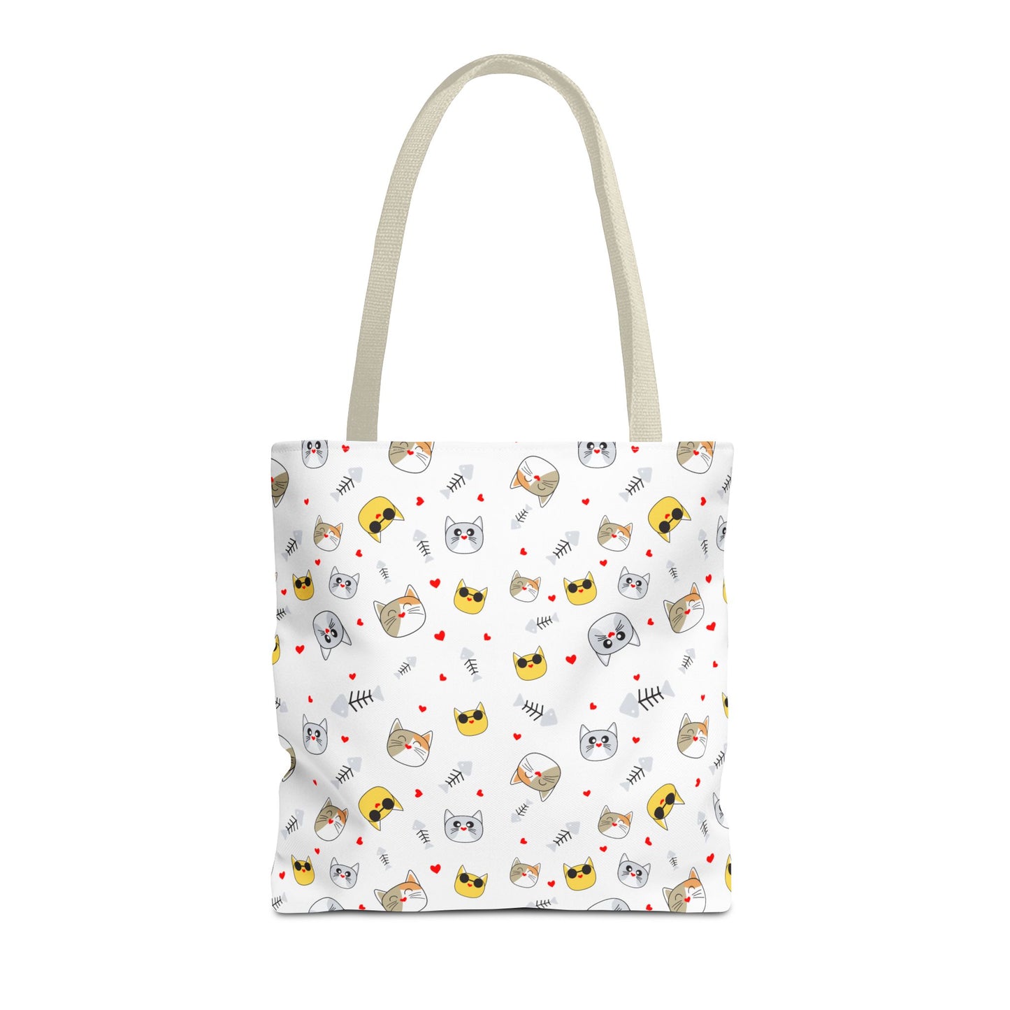 Encantador bolso de mano para amantes de los gatos: duradero, espacioso y perfecto para ir de compras, trabajar o las aventuras cotidianas.