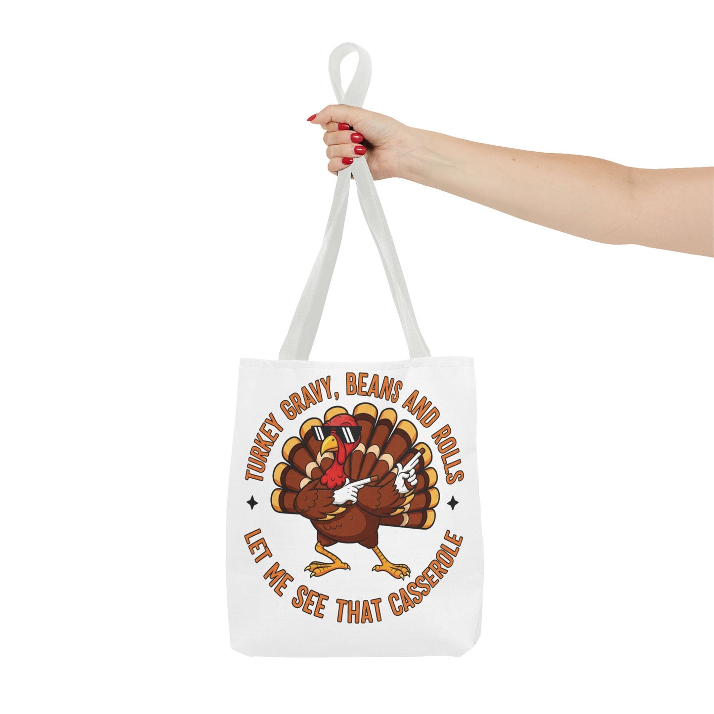 🦃 Thanksgiving Turkey Tote Bag – Let Me See That Casserole Style 🍠🎶