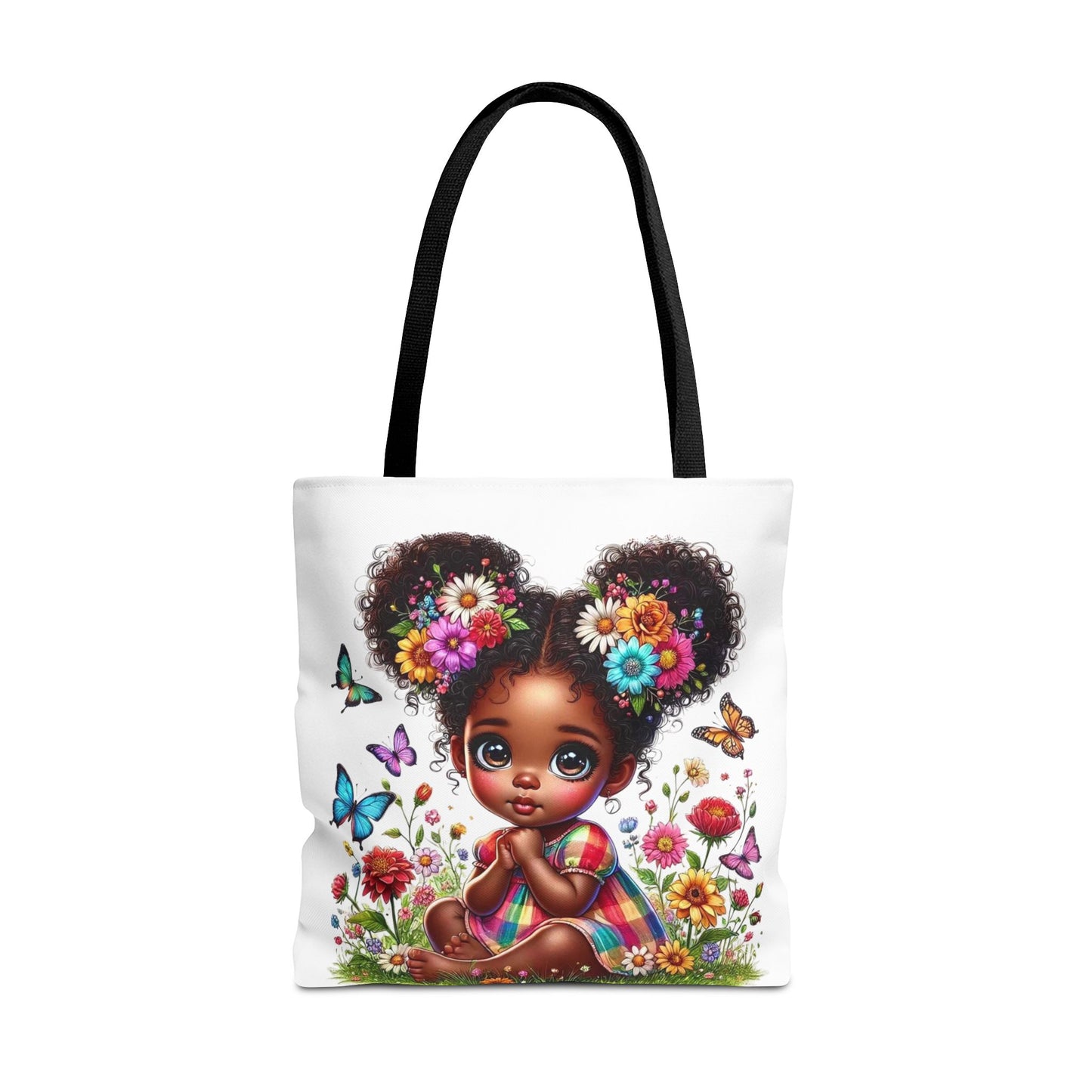 🌸 Niña de las Flores – Bolso de mano adorable y colorido para todas las edades 🌼
